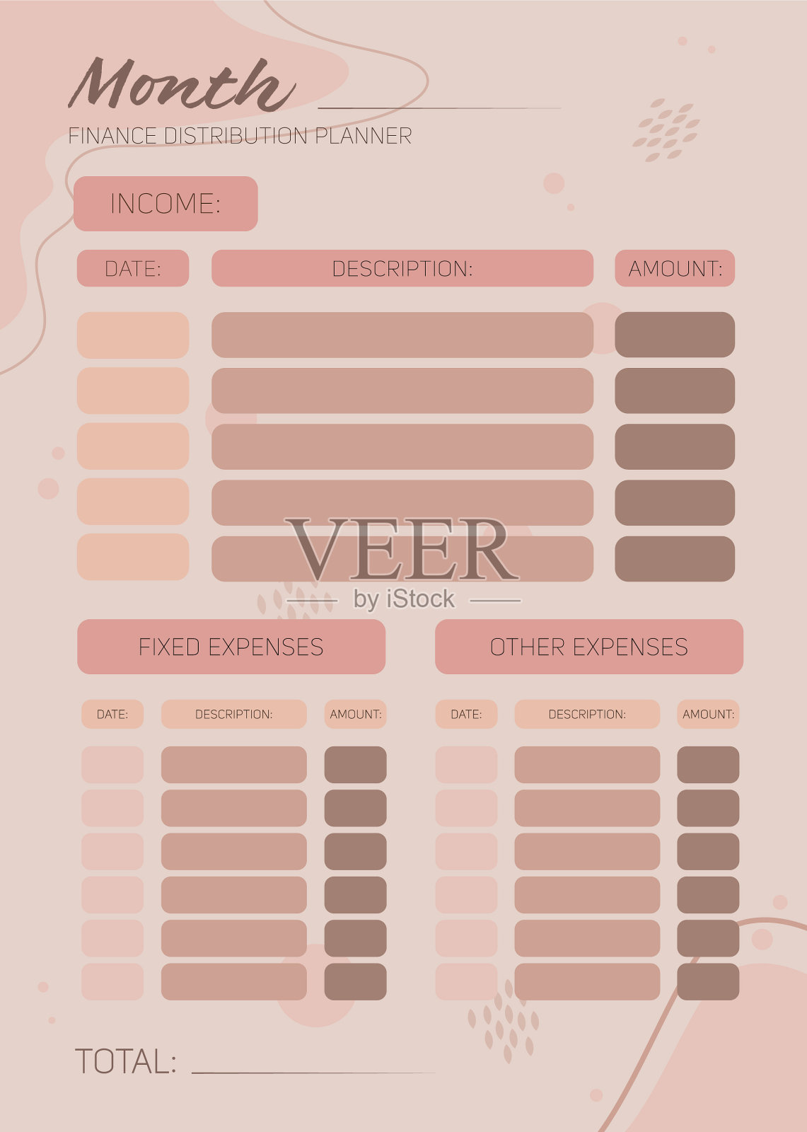 金融业务计划插画图片素材