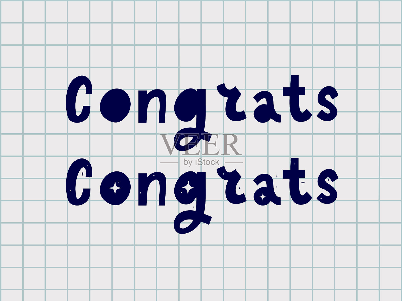 祝福语手写插画图片素材