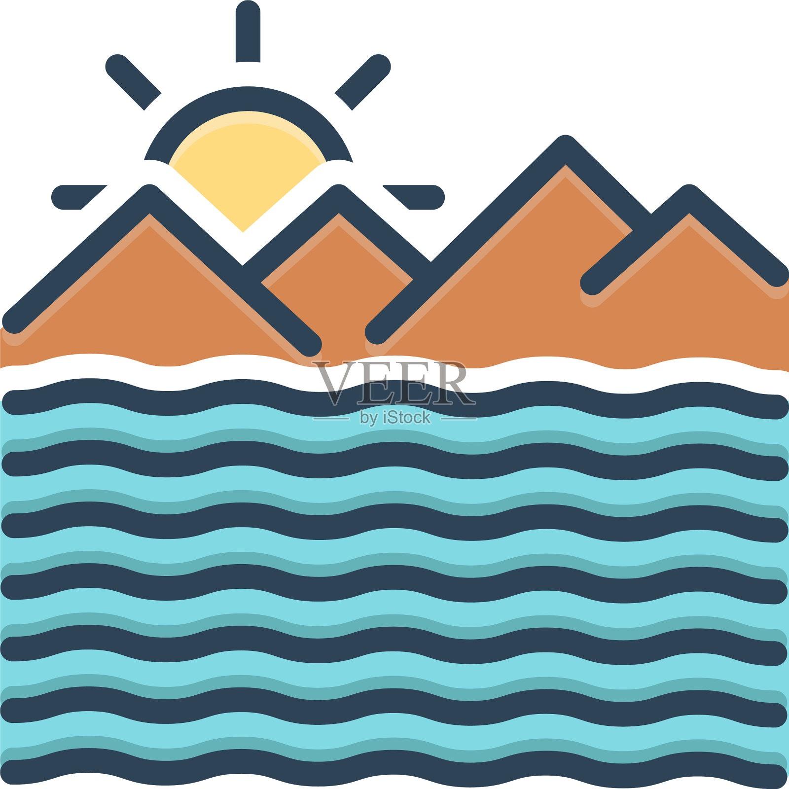 海洋插画图片素材