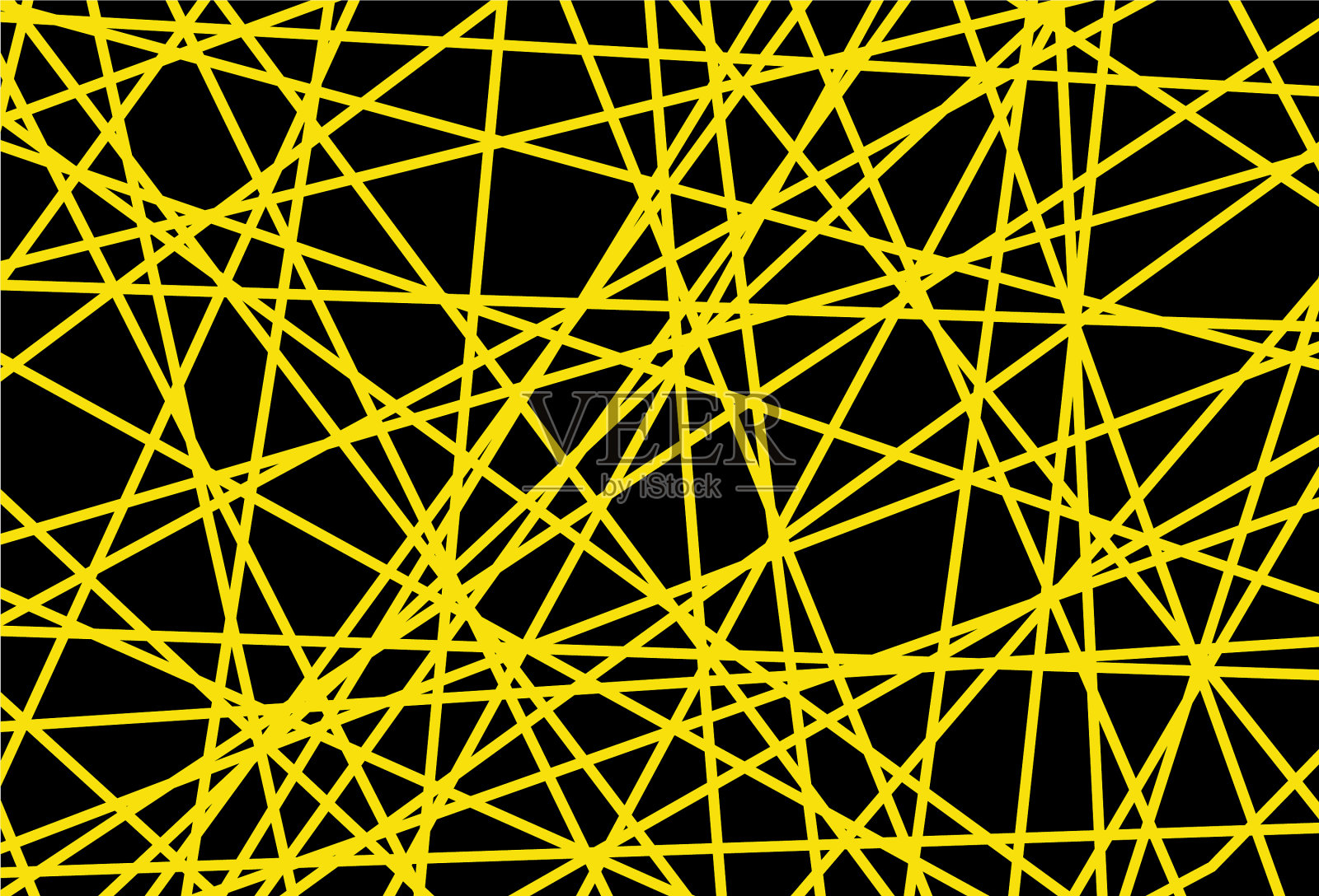 抽象色黄黑白插画图片素材