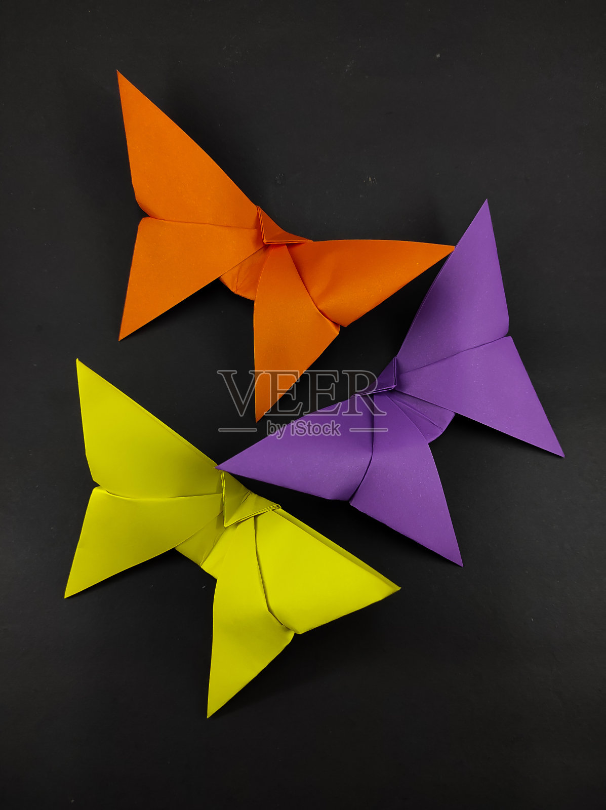 蝴蝶折纸-股票照片照片摄影图片