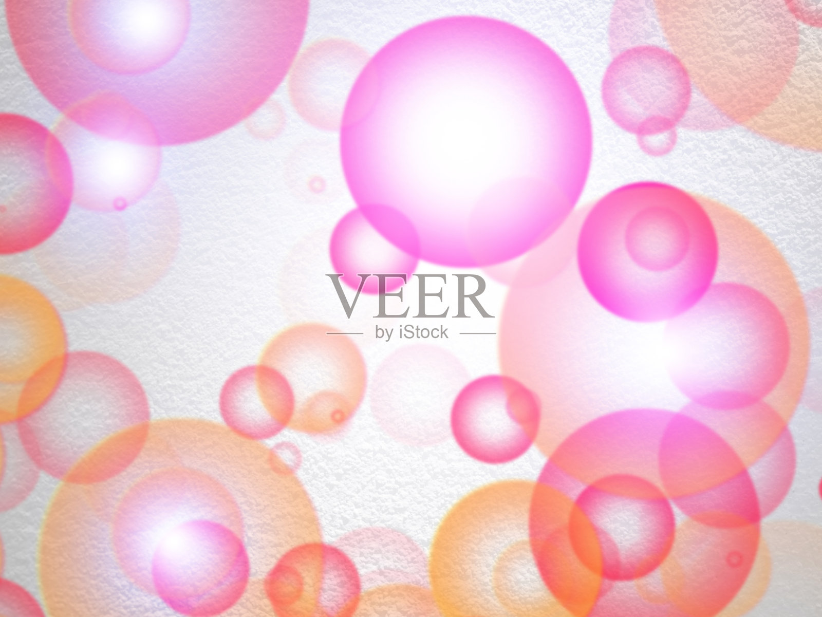 海绵背景大气气体，气泡，反射五彩适合背景，圆圈，抽象的背景概念。照片摄影图片