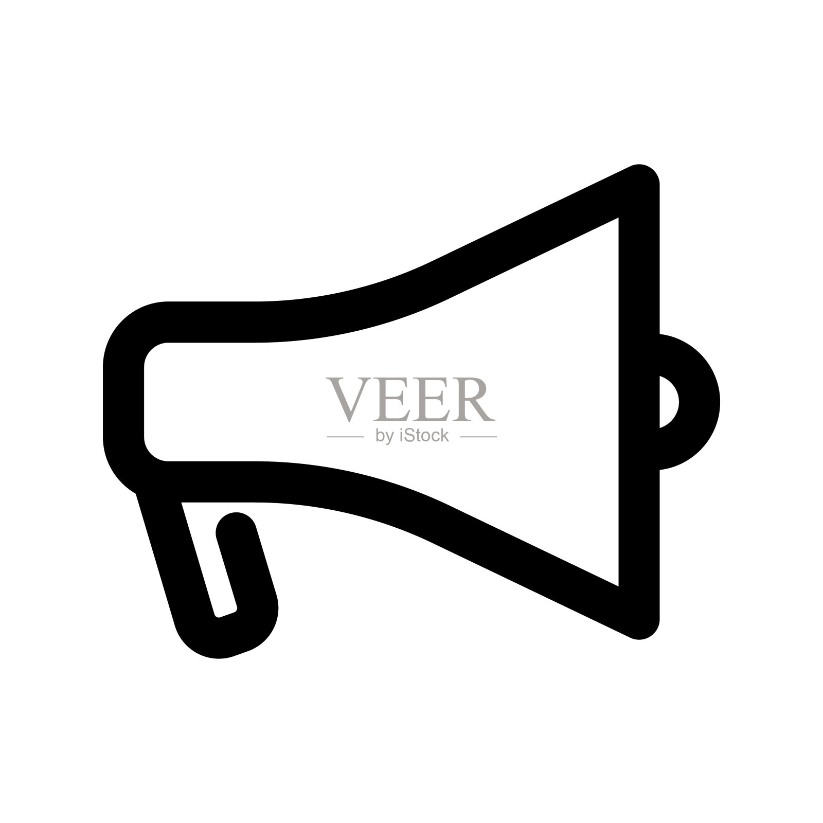 扩音器插画图片素材