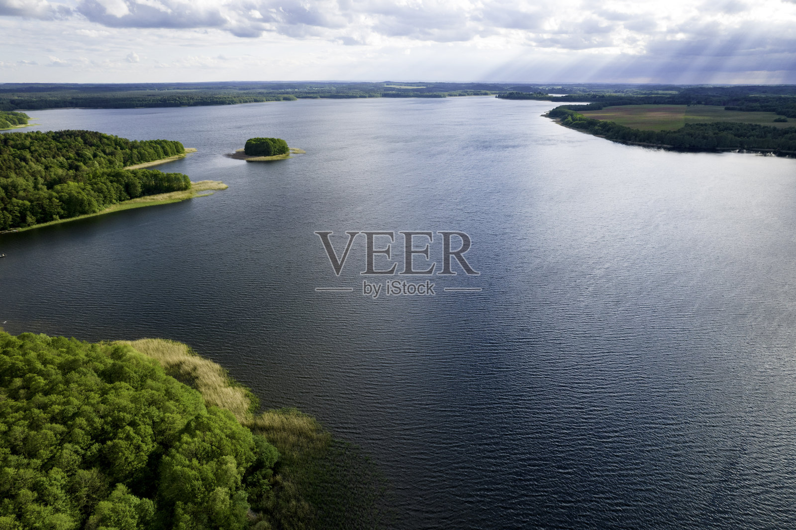 维尔茨乔沃湖照片摄影图片