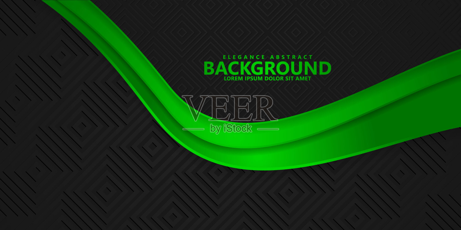 抽象的商业背景设计与未来和动态的线条和波浪纹理图案背景。插画图片素材