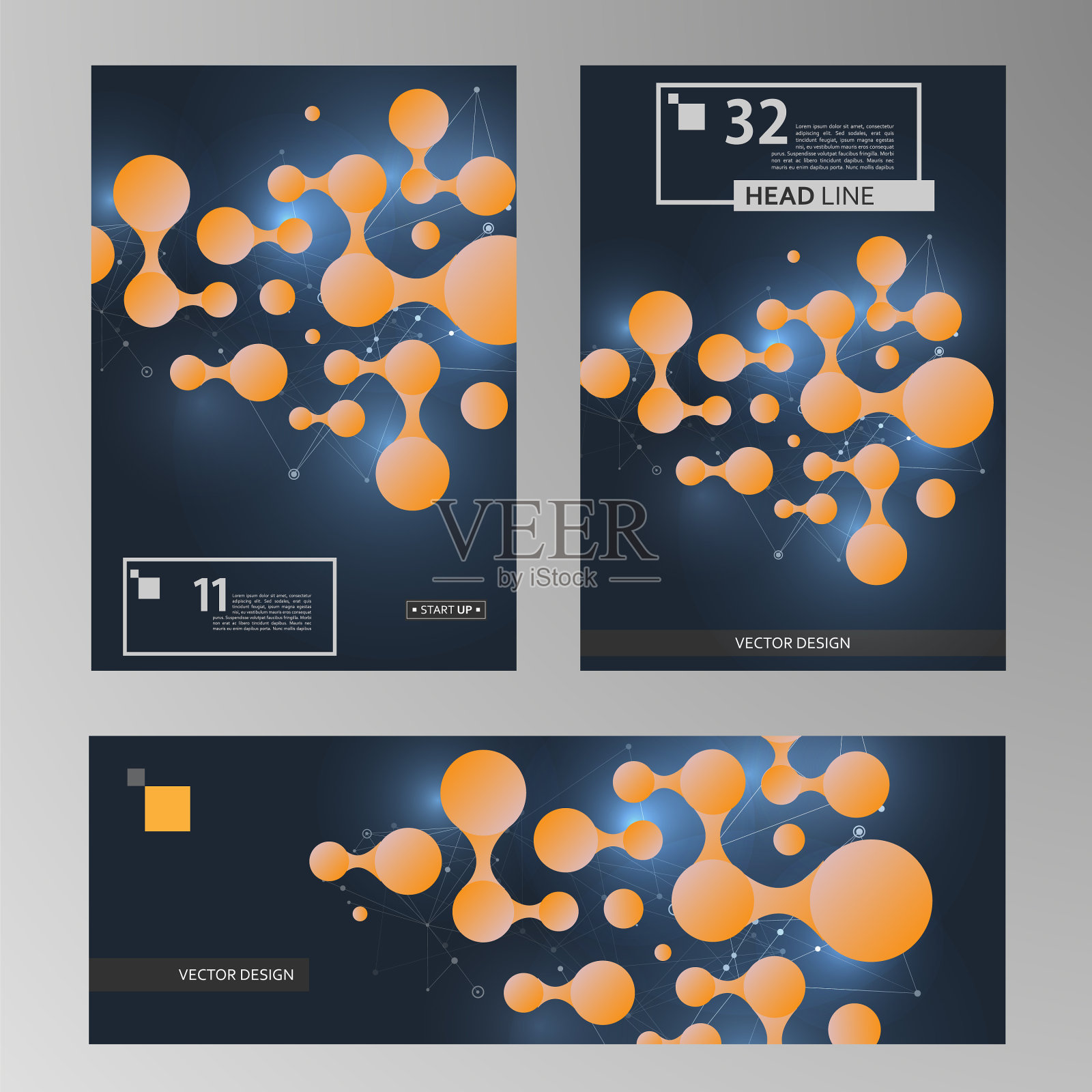 连接圈设计适合任何用途插画图片素材