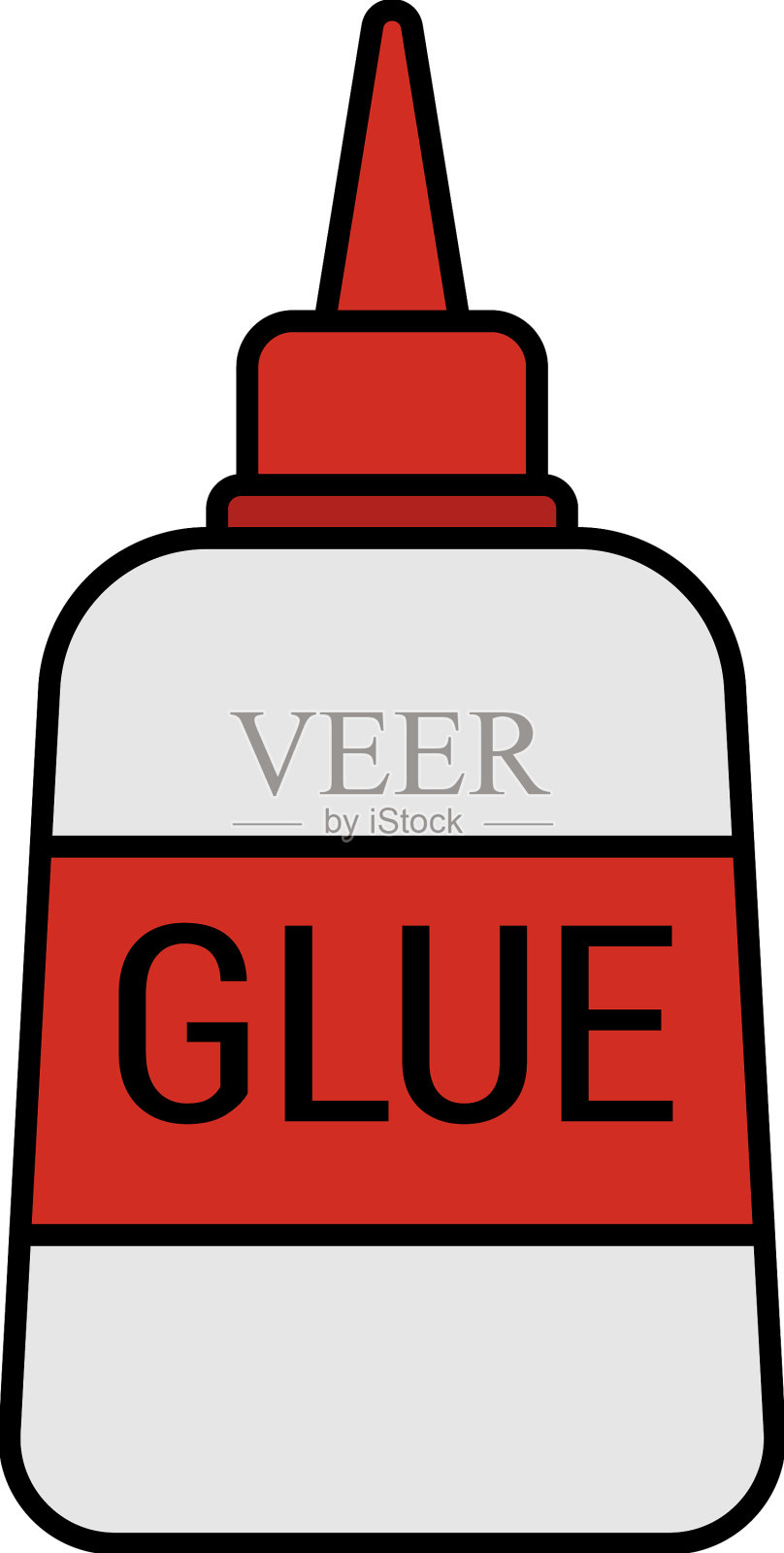 胶水图标设计模板隔离设计元素图片