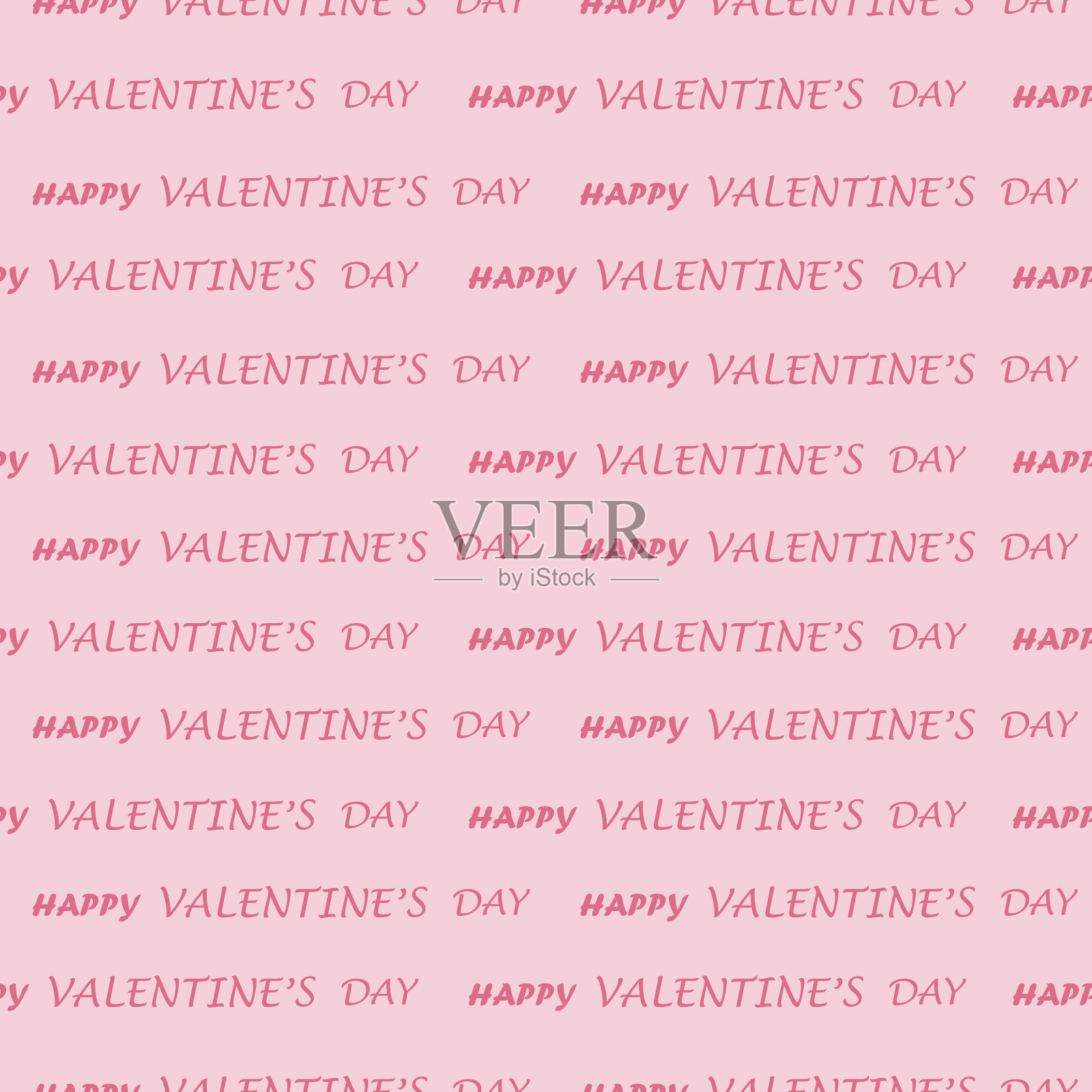 明亮喜庆的无缝图案插画图片素材