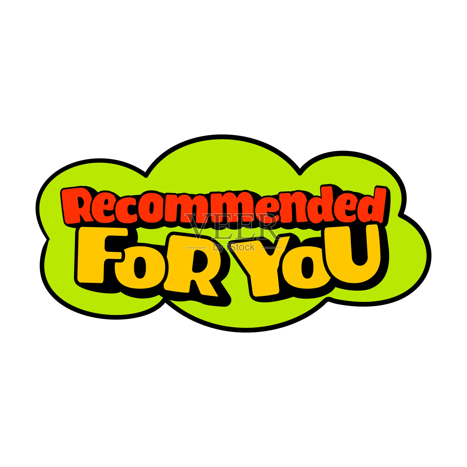 标签推荐给您，概念折扣插画图片素材