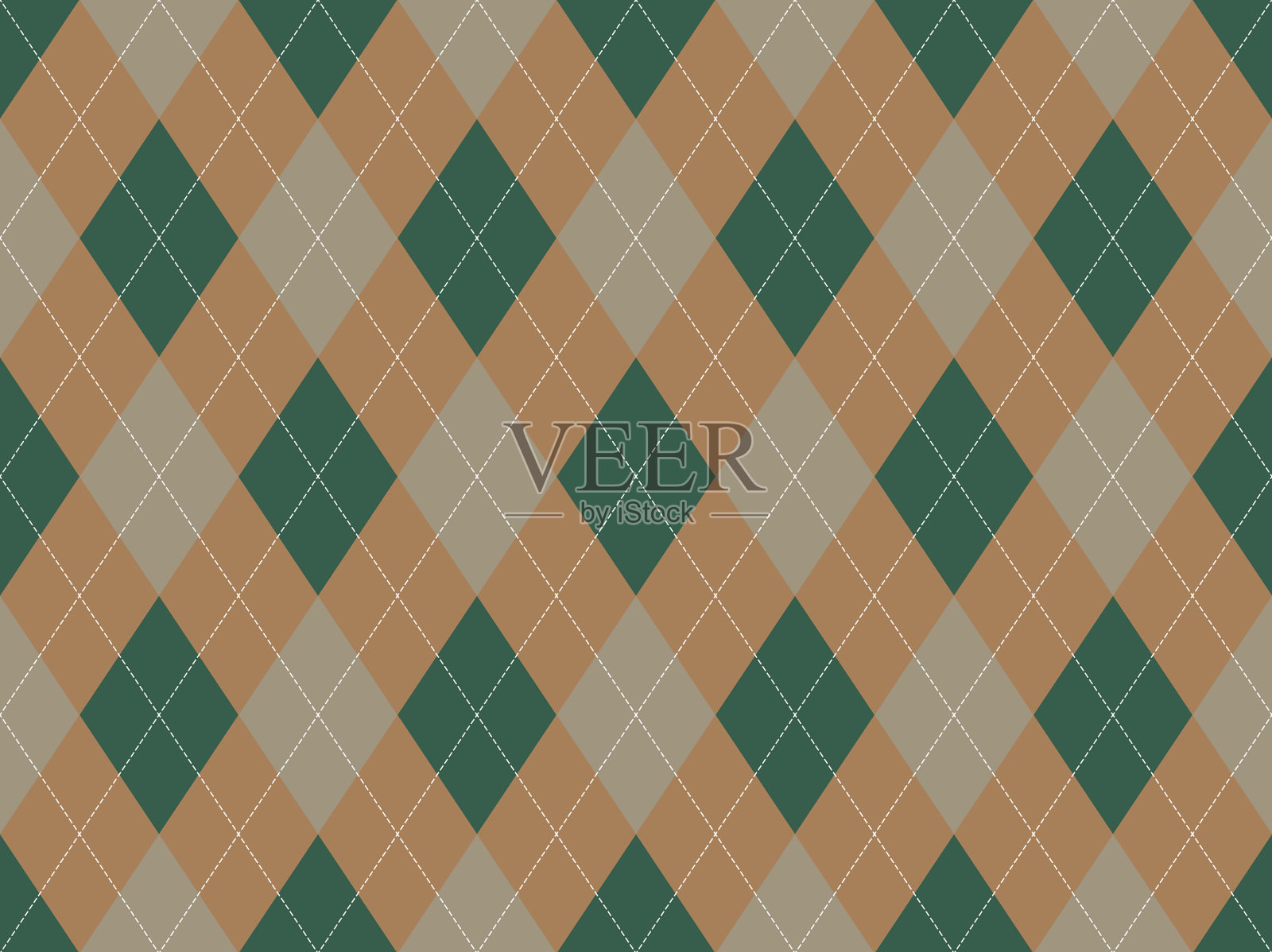 菱形花纹无缝织物纹理背景插画图片素材