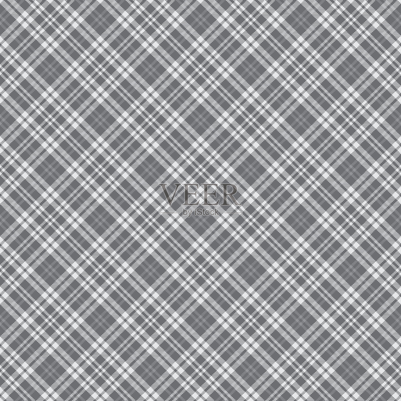 灰色斜纹格纹无缝插画图片素材