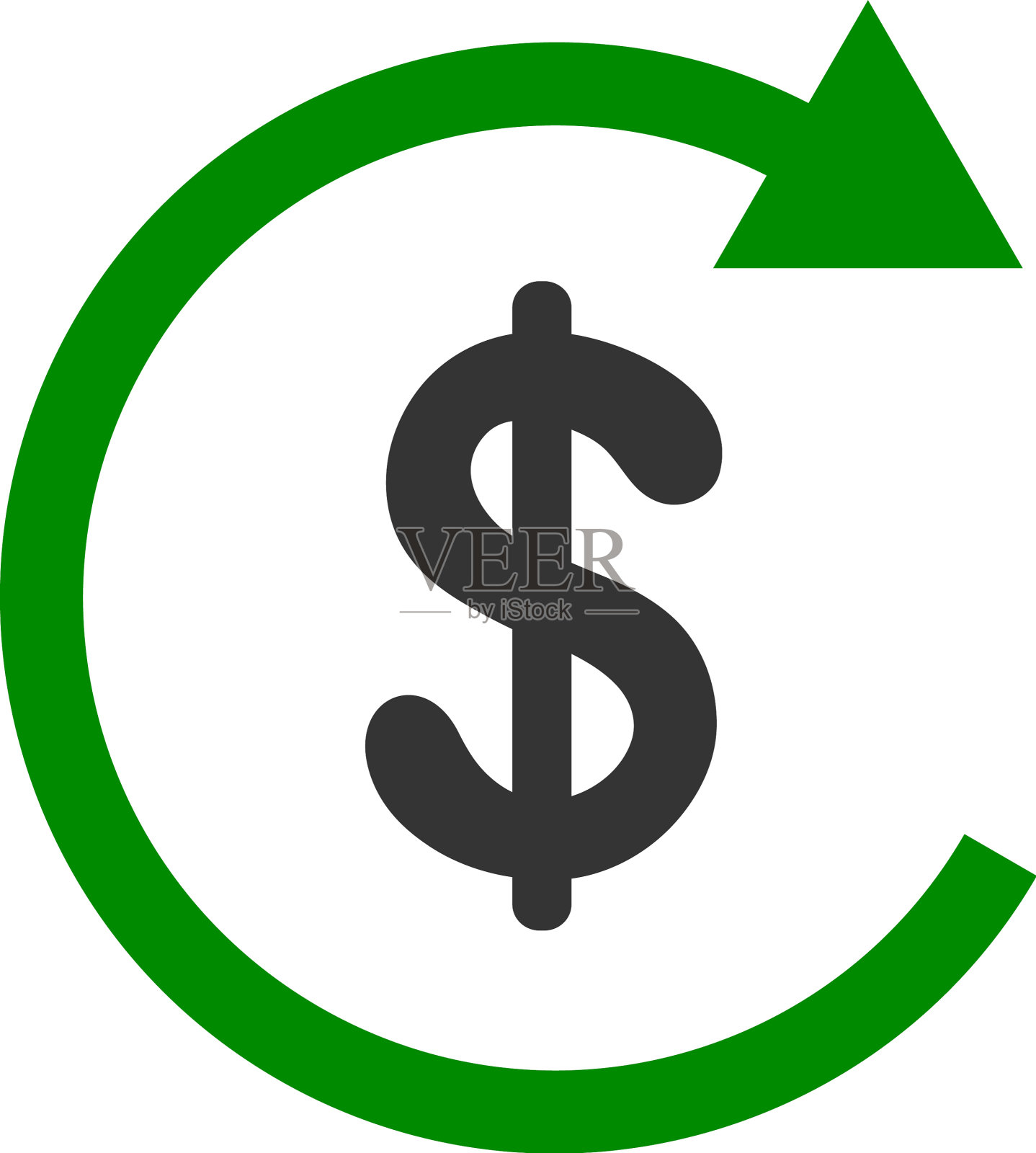 美元偿还图标设计元素图片