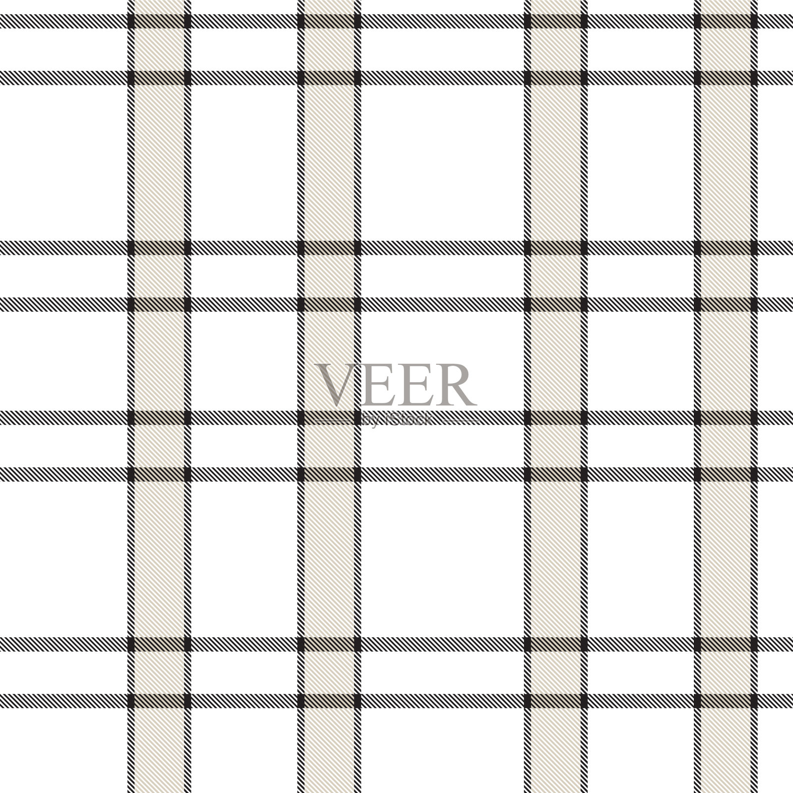 不对称格纹无缝图案插画图片素材