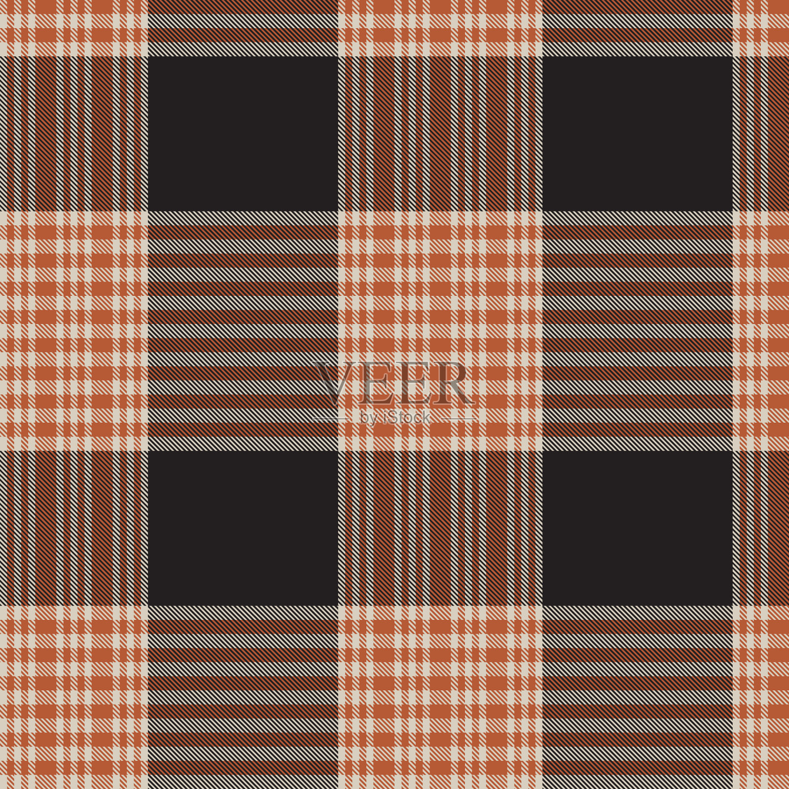 不对称格纹无缝图案插画图片素材