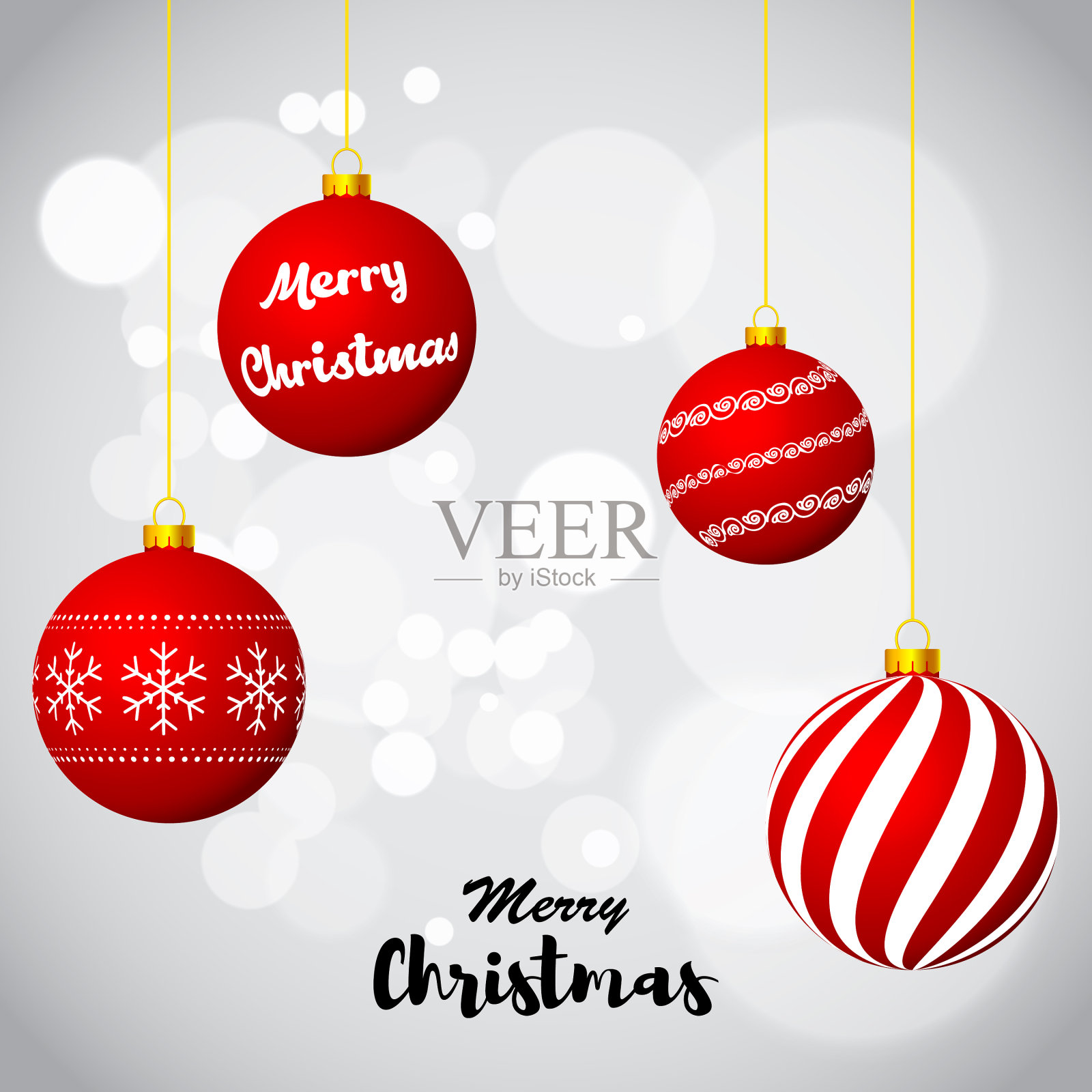 祝圣诞快乐插画图片素材