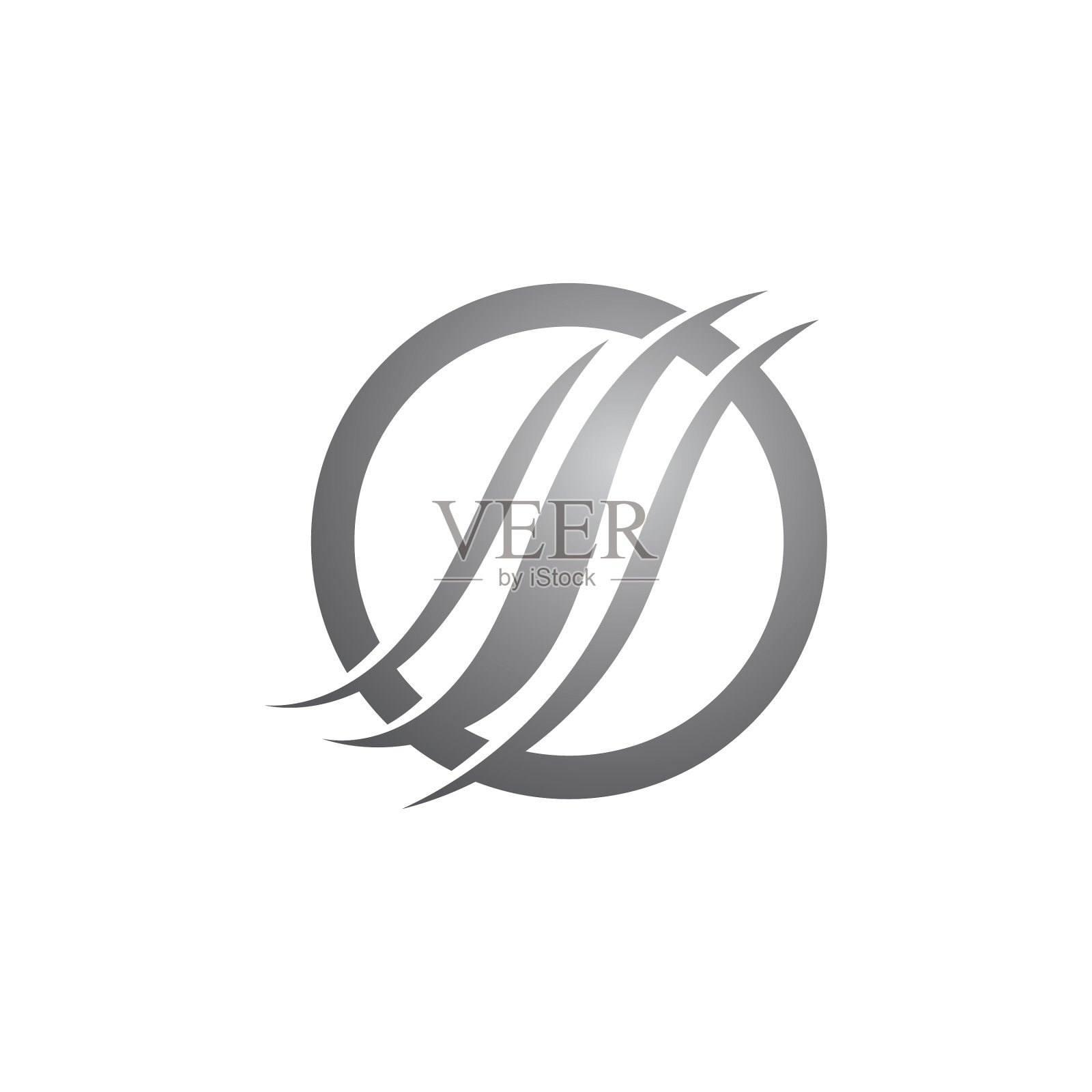 烫发标志图标设计元素图片