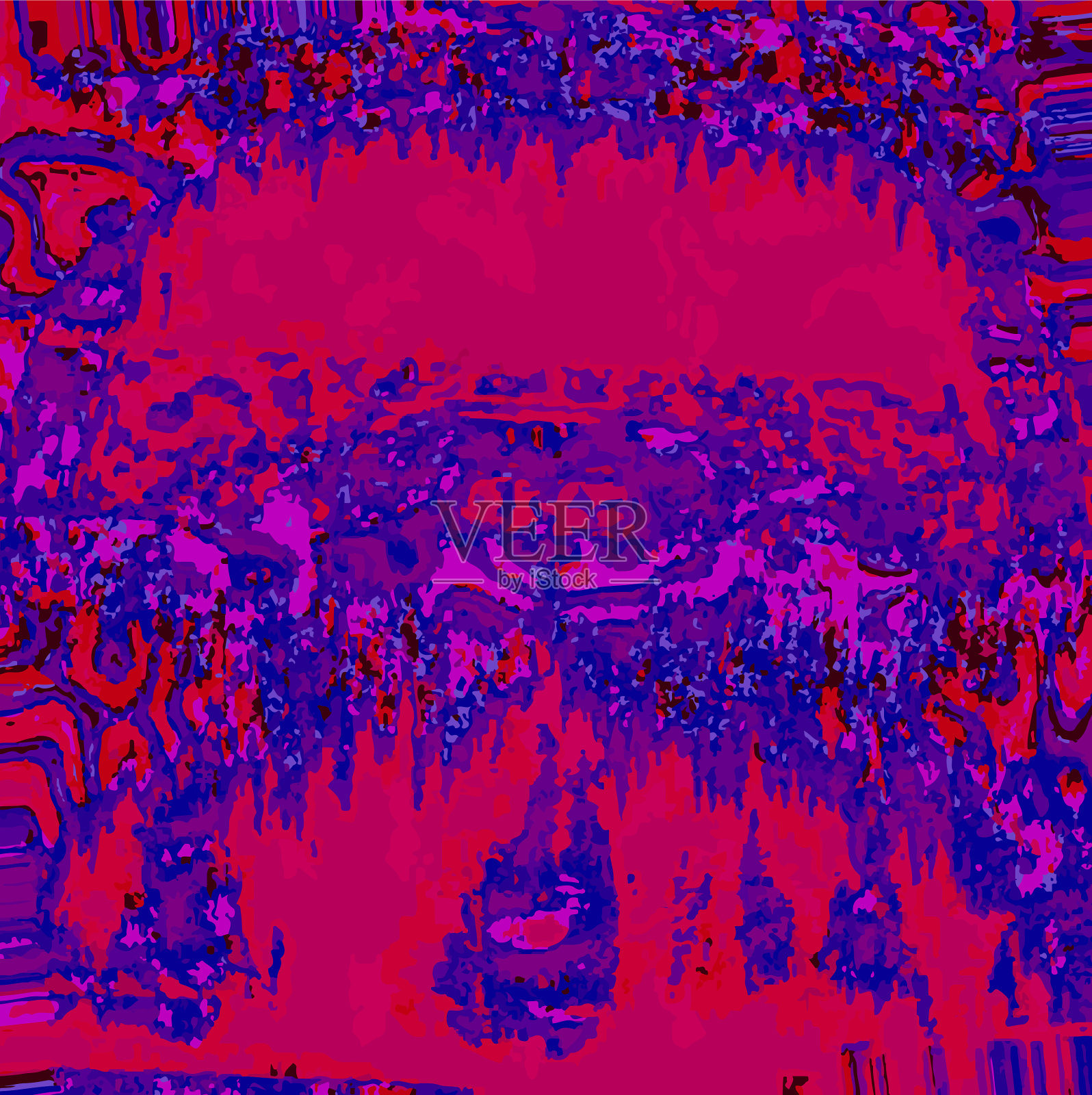 酷的故障bug屏幕背景插画图片素材