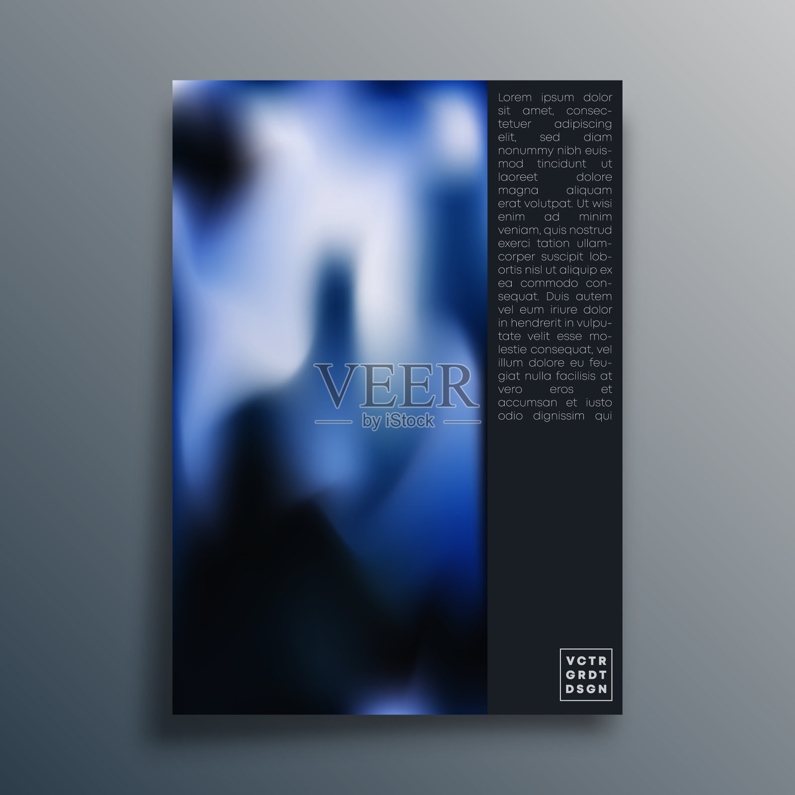 墙纸的渐变流体纹理设计插画图片素材