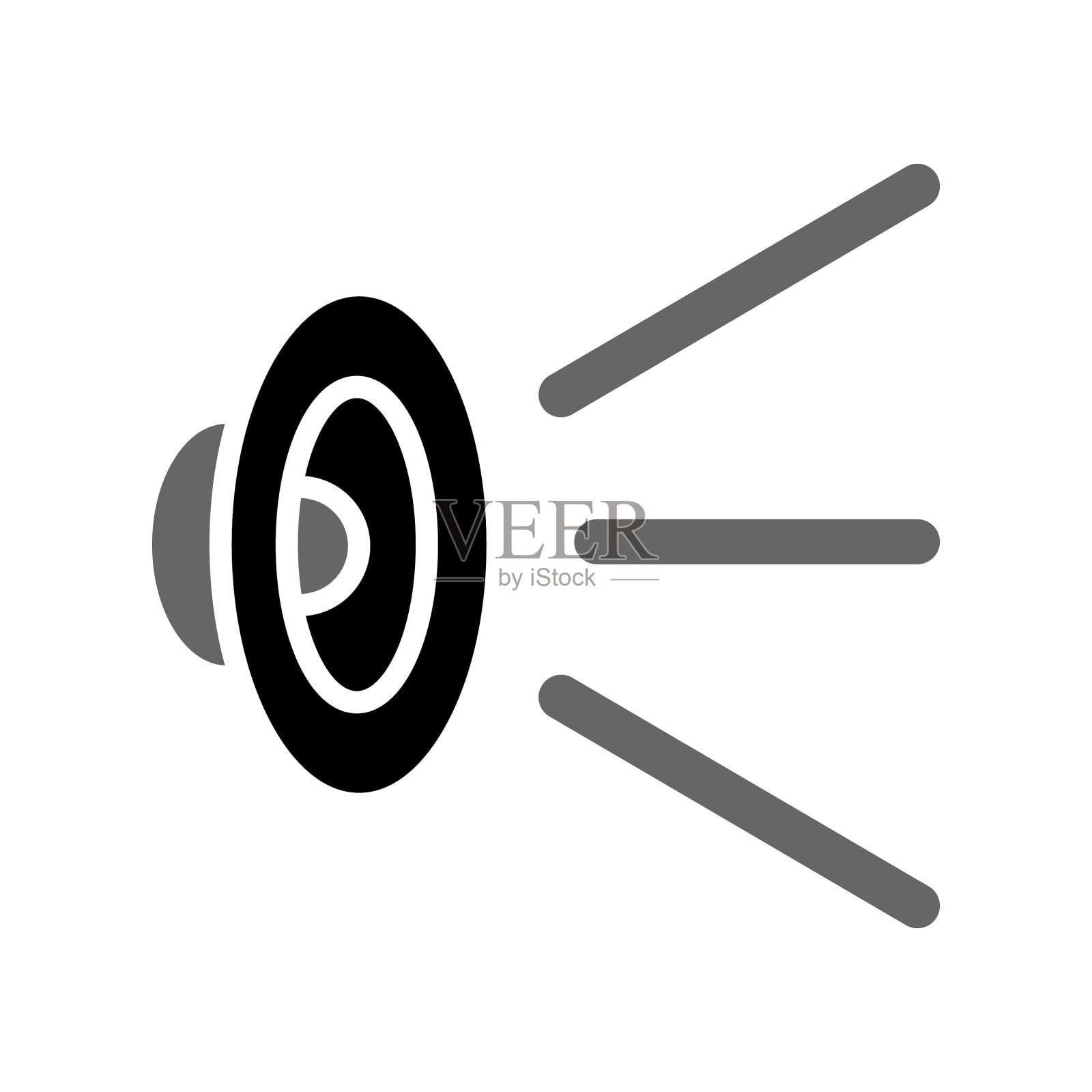 扬声器图标的图形插画图片素材