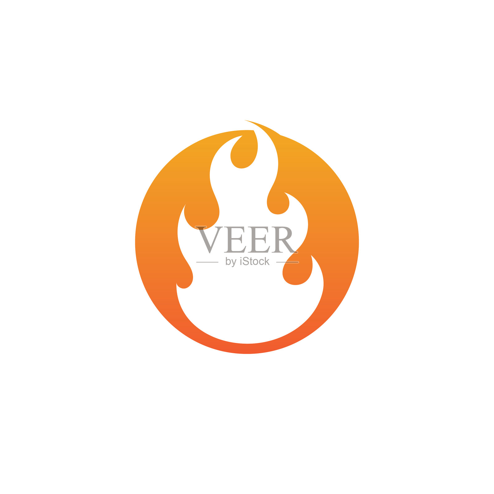 火标志设计图标素材