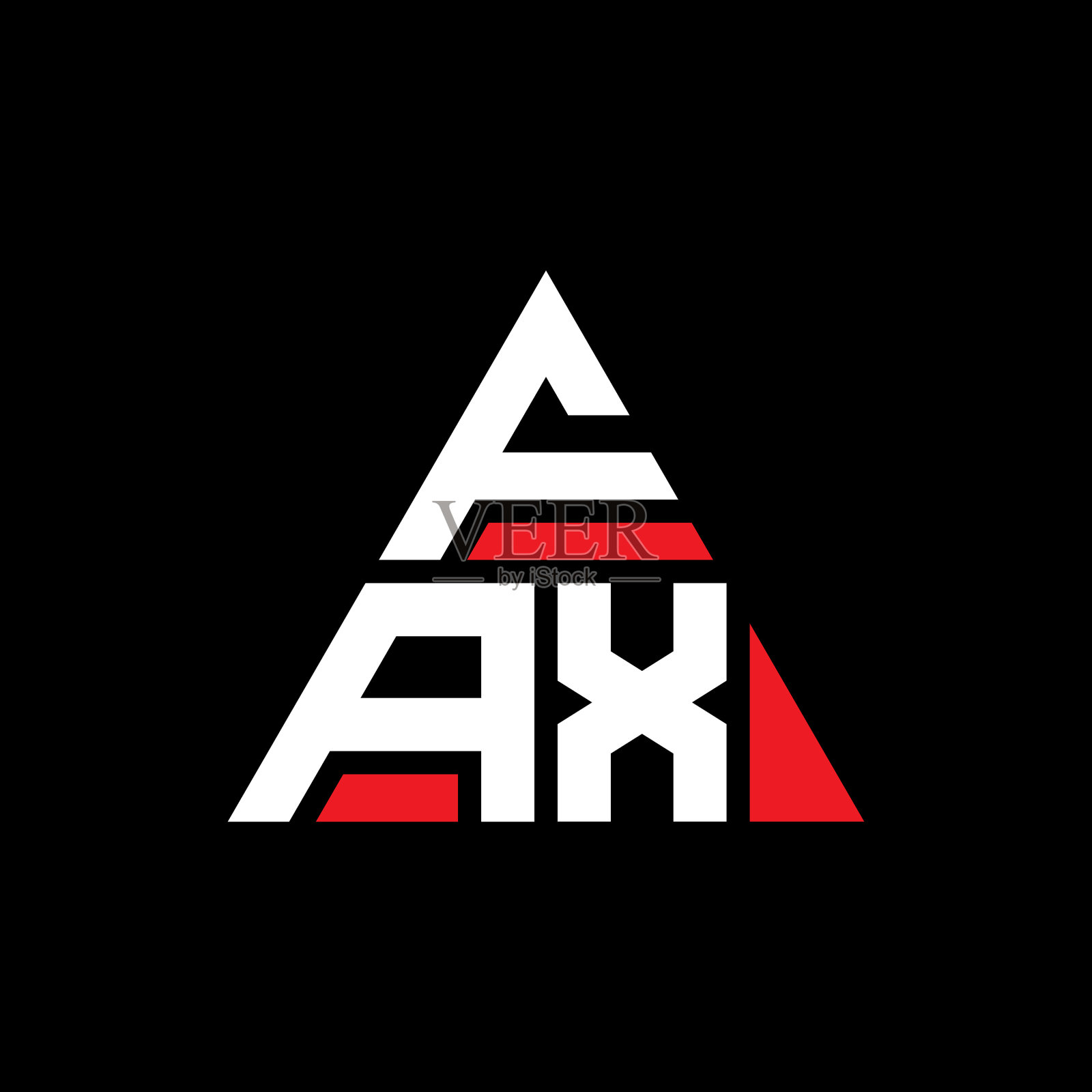 传真三角形字母标志设计用三角形插画图片素材