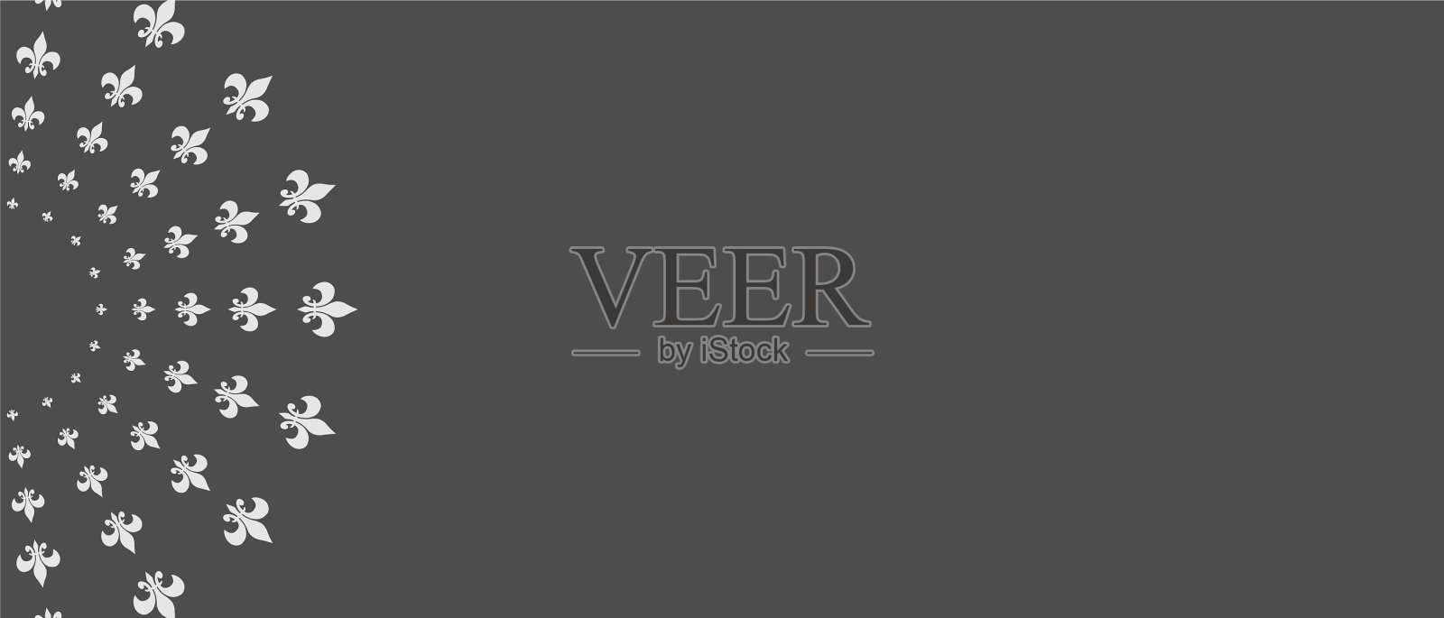 网横幅与圆形装饰设计元素插画图片素材