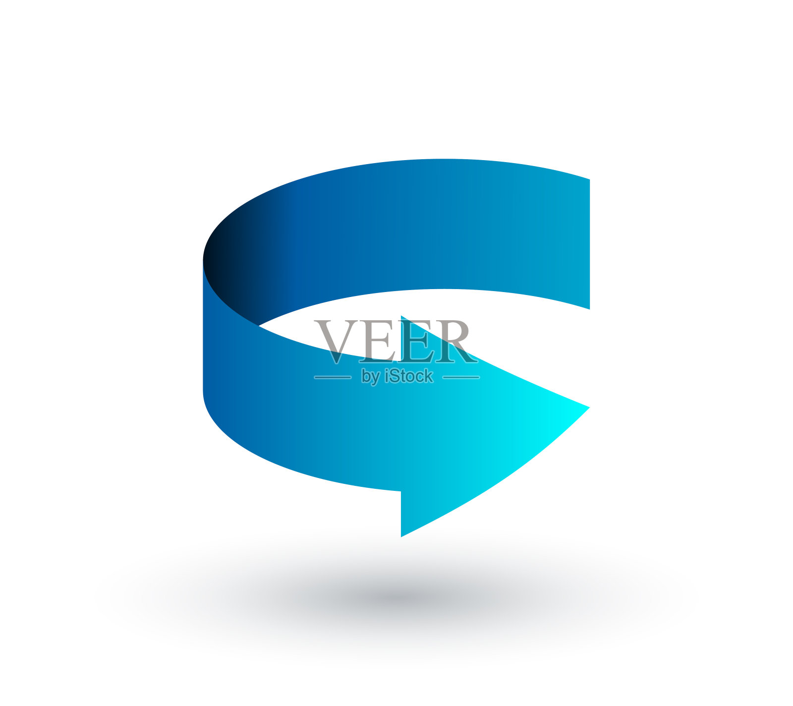 3 d箭头概念设计元素图片