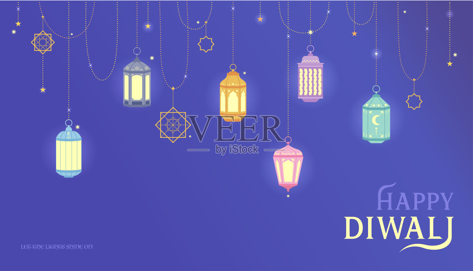 印度排灯节设计模板素材