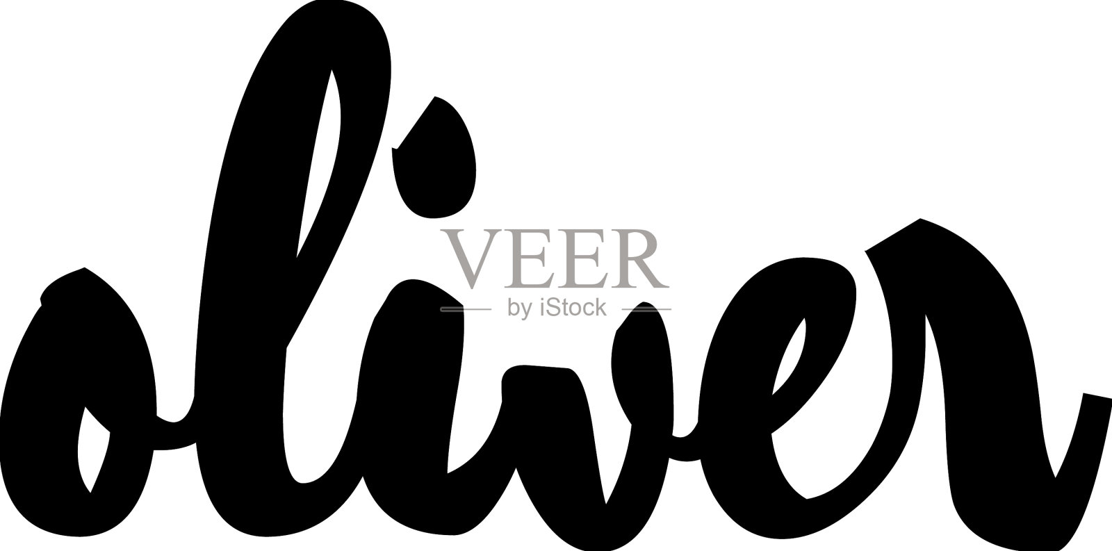 奥利弗插画图片素材