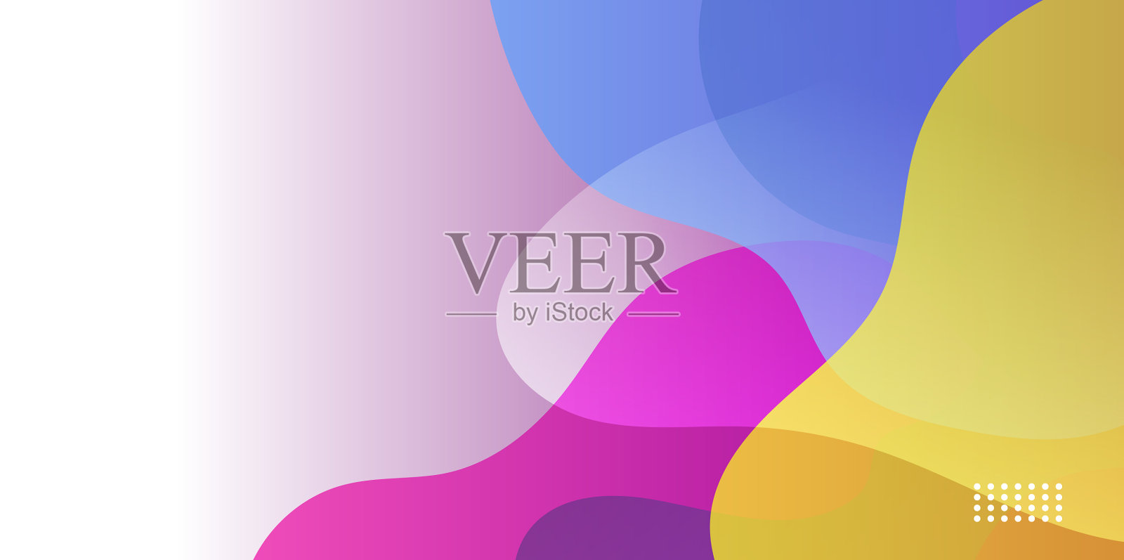 多彩的抽象横幅背景抽象插画图片素材