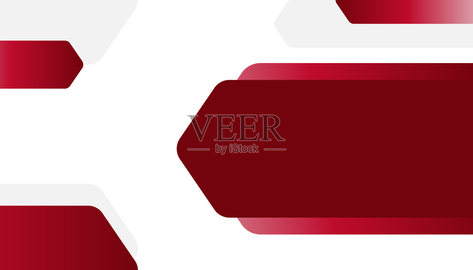 现代简约的红白抽象背景插画图片素材