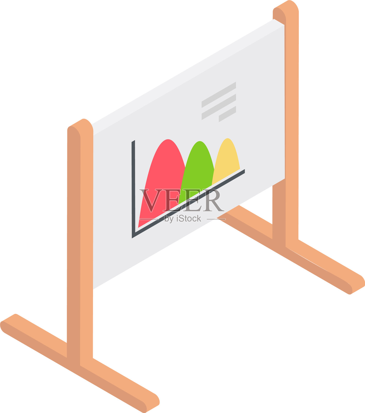 统计报告设计元素图片