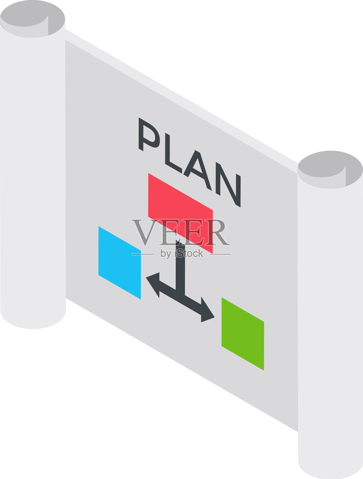 项目计划设计元素图片