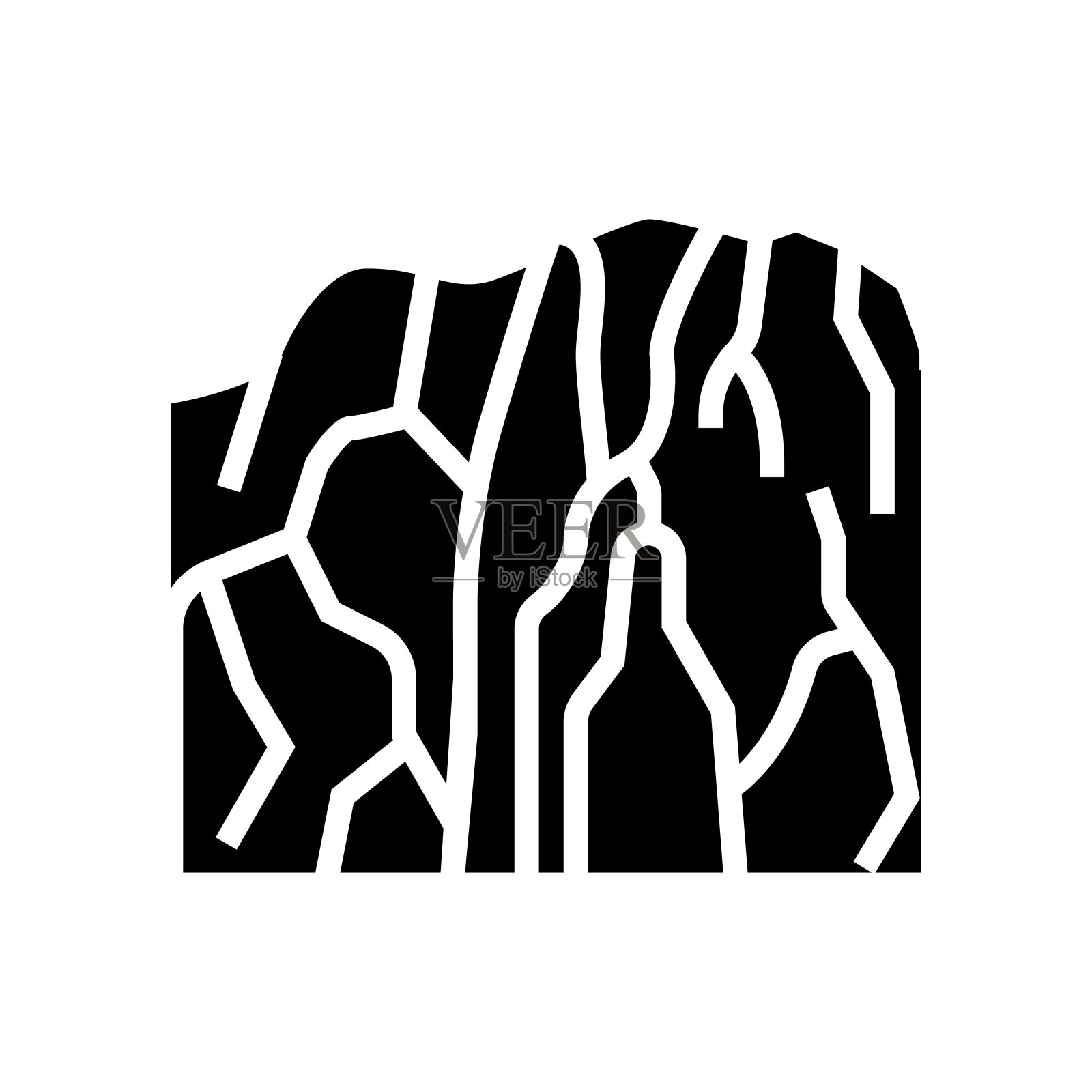 天使落字形图标矢量插图插画图片素材