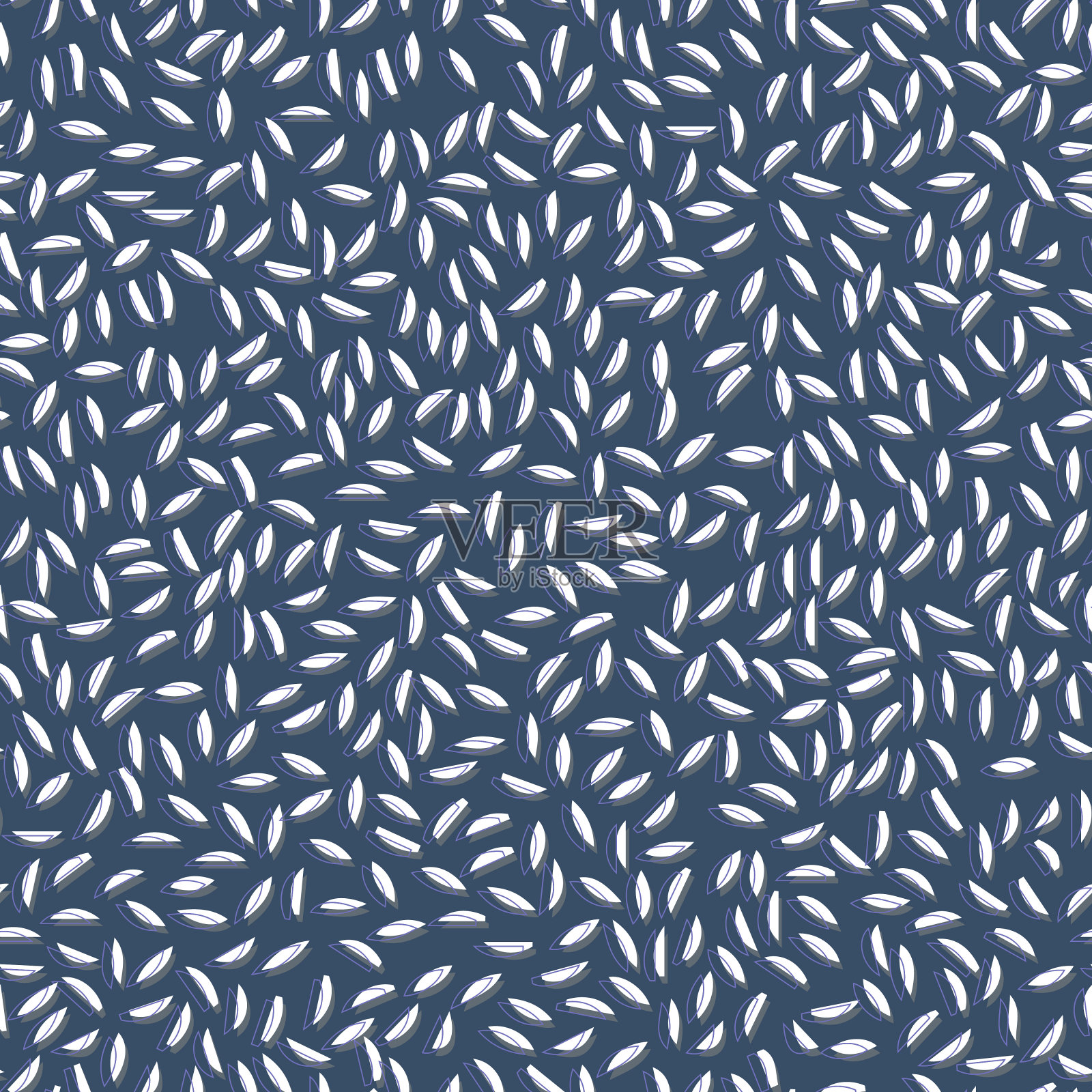 抽象斑点画笔笔画矢量无缝图案插画图片素材