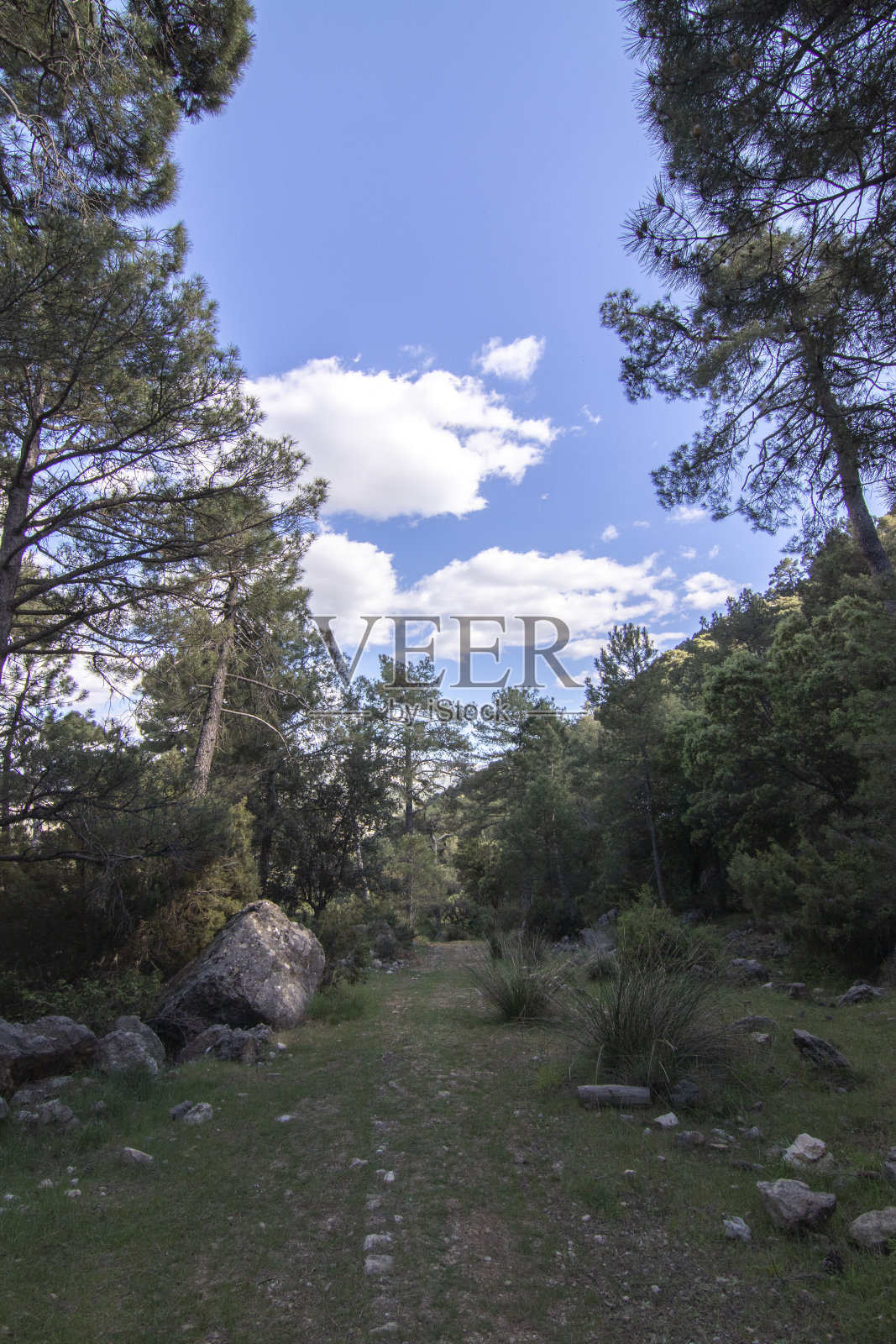 西班牙卡索拉山脉的美妙景色照片摄影图片