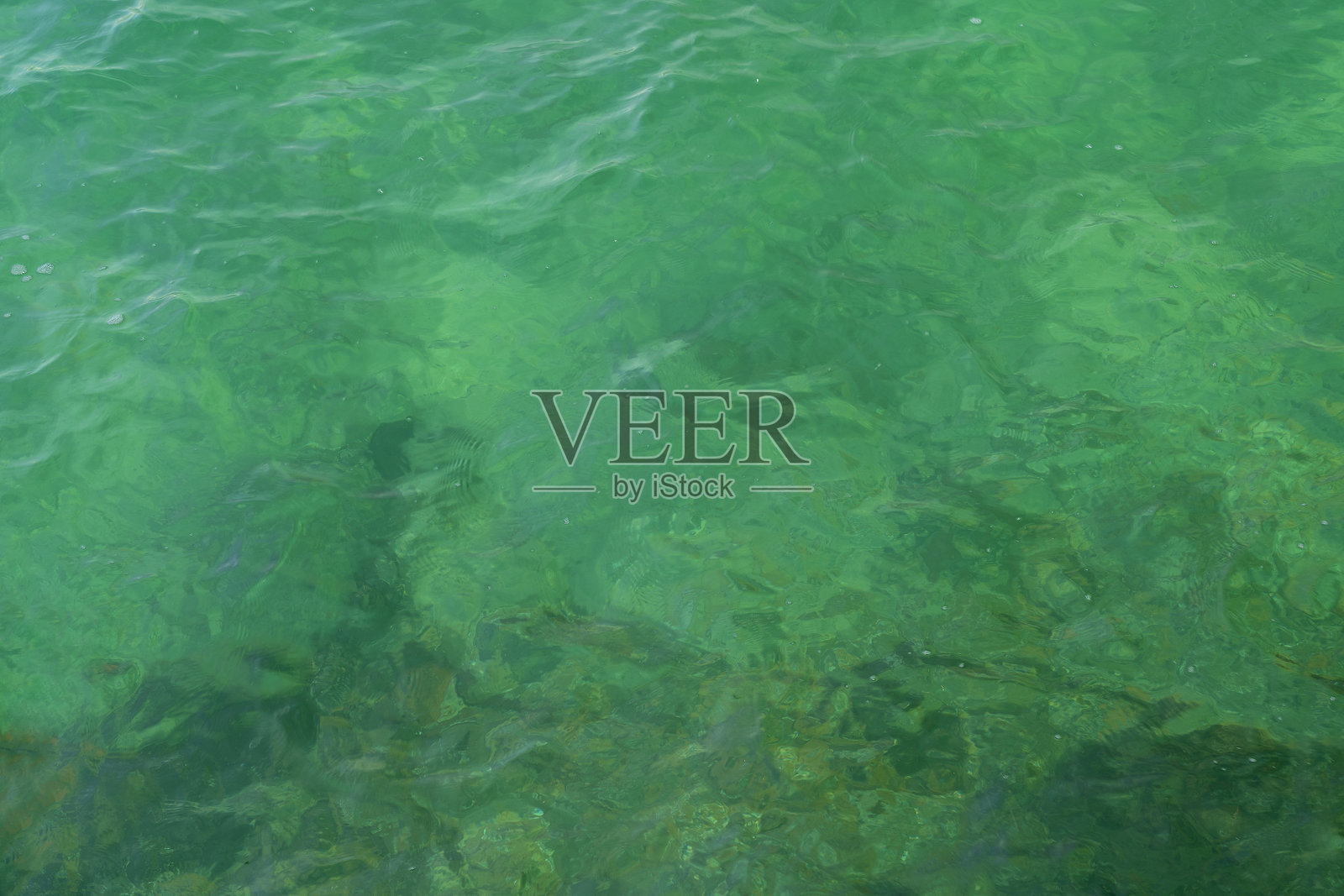 水的表面，碧海清澈透明的纹理背景照片摄影图片