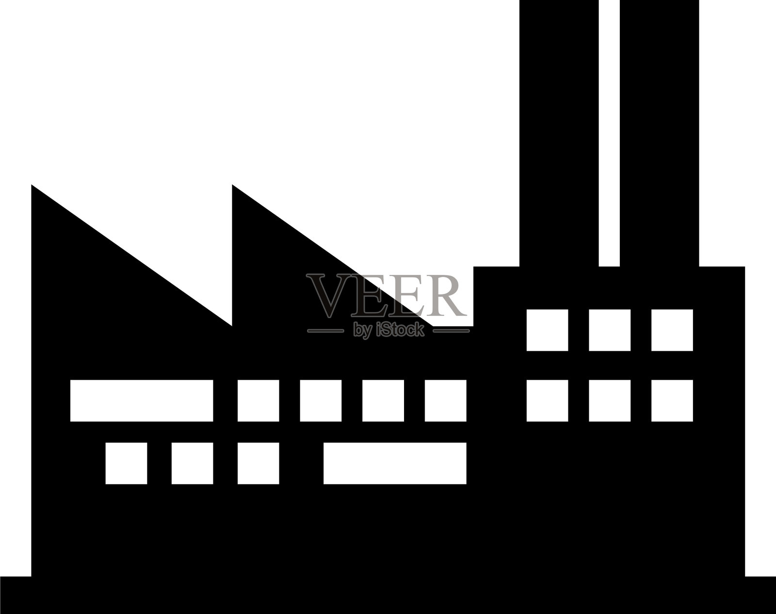 工厂图标设计模板隔离图标素材