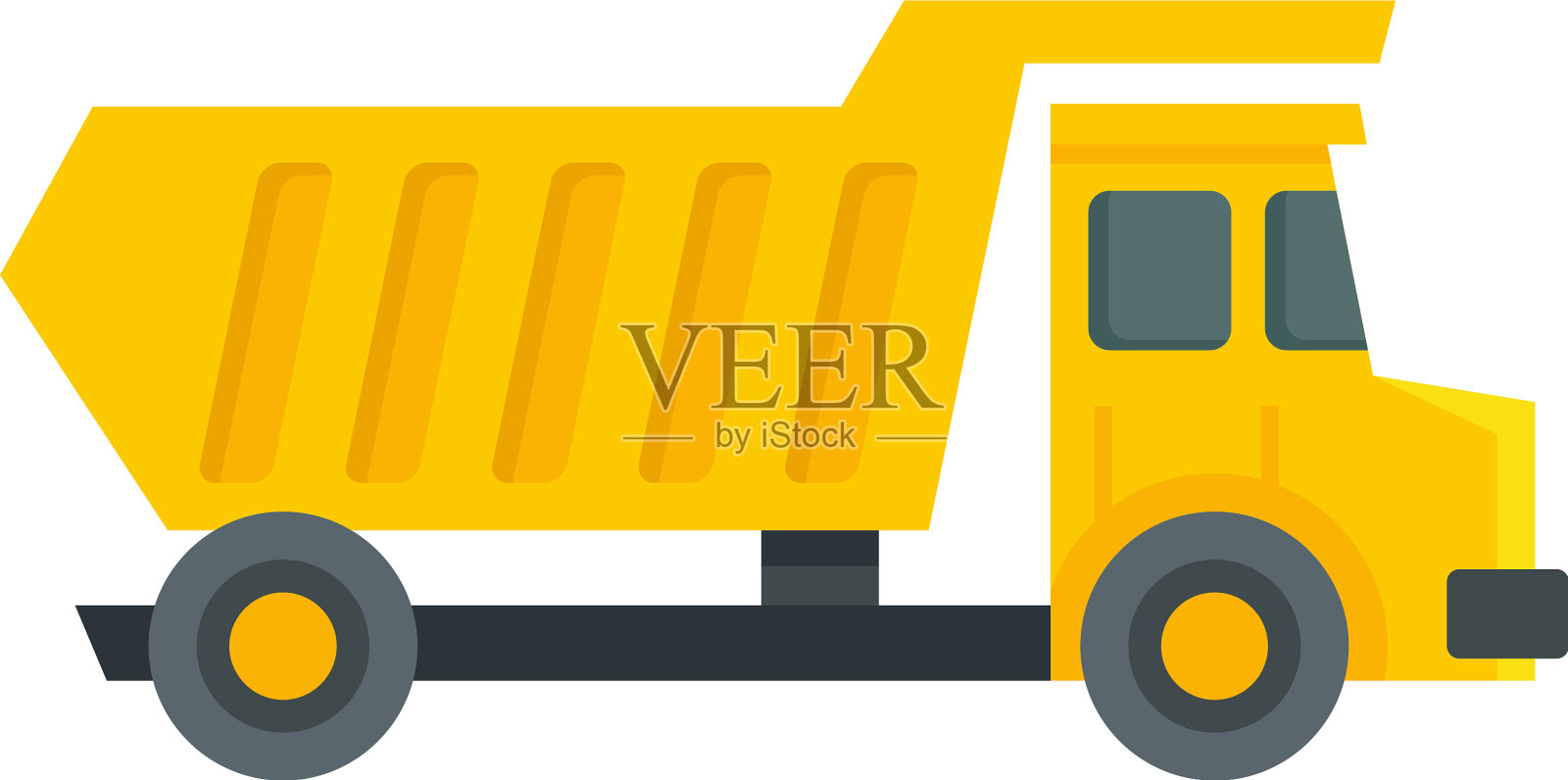 卸料图标平隔离设计元素图片