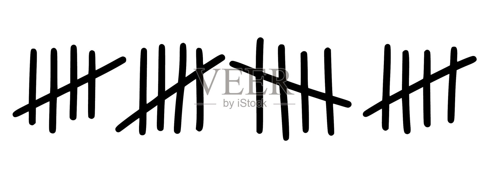 计数计数在监狱里的天数设计元素图片