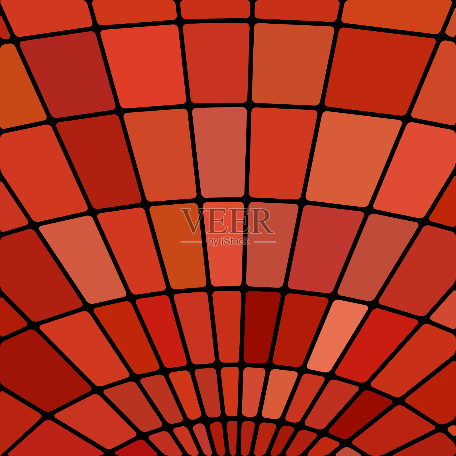 摘要矢量彩色玻璃马赛克背景插画图片素材