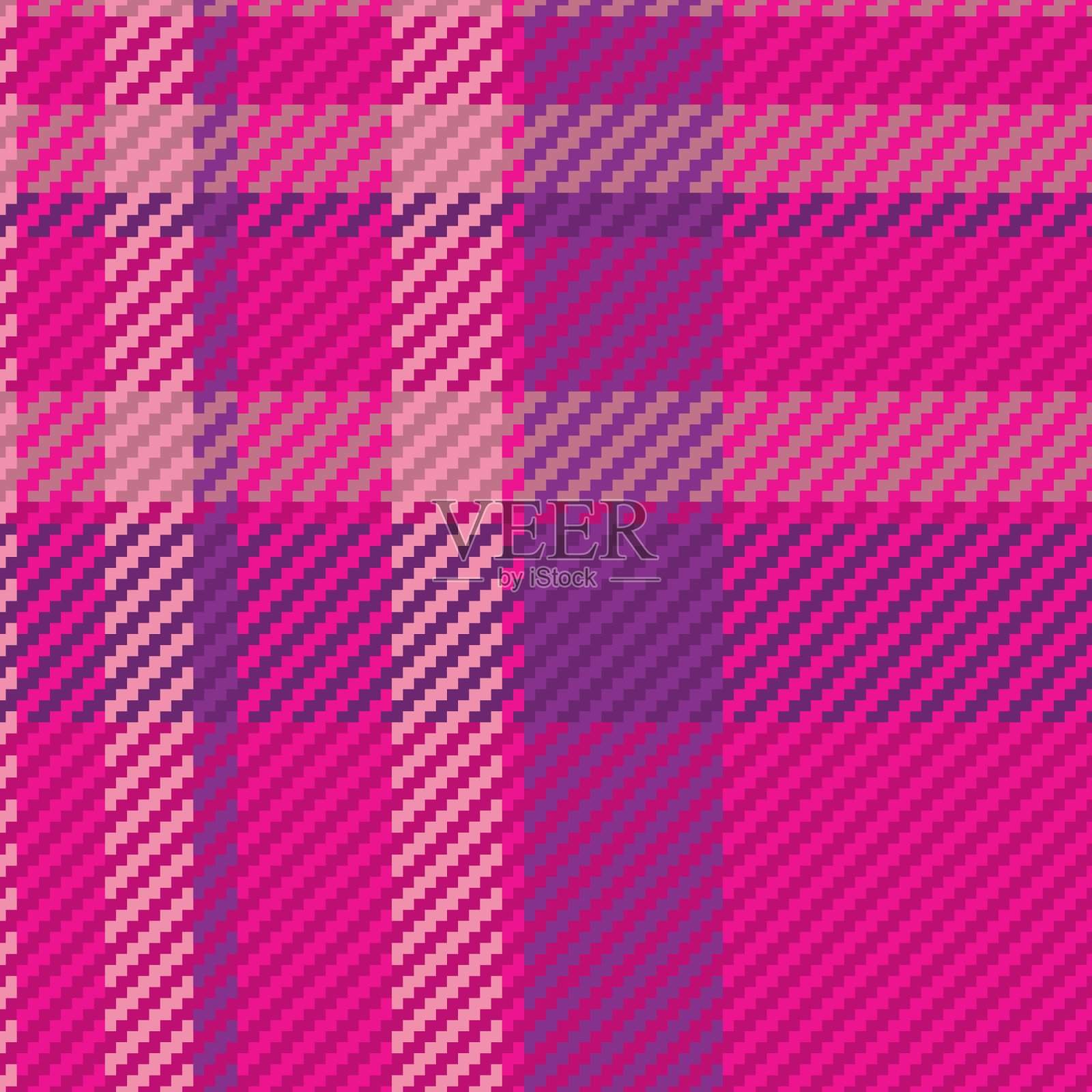 无缝图案的苏格兰格子插画图片素材