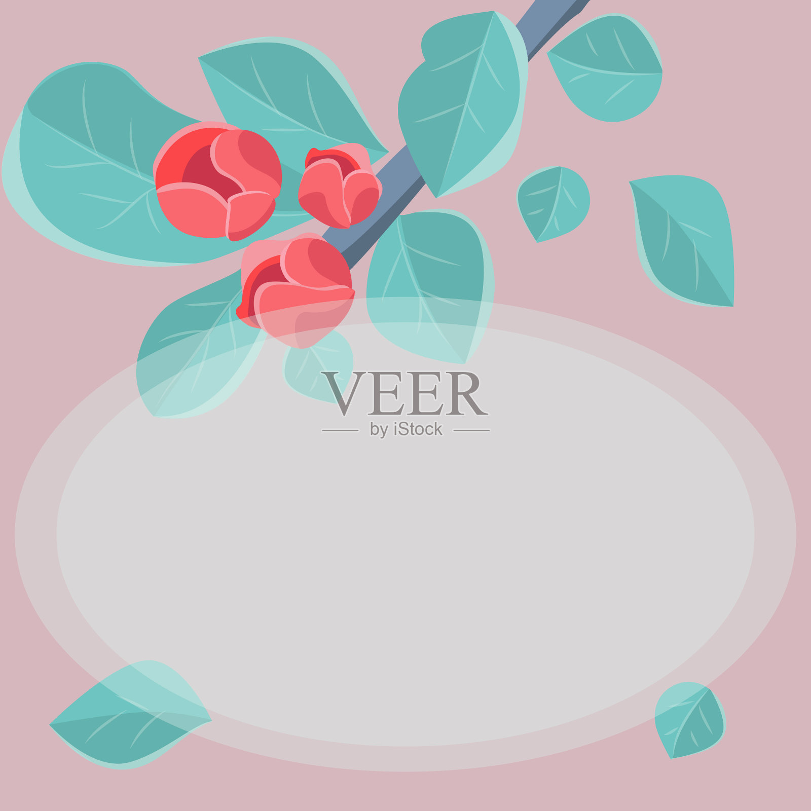 空白框架装饰抽象现代化插画图片素材