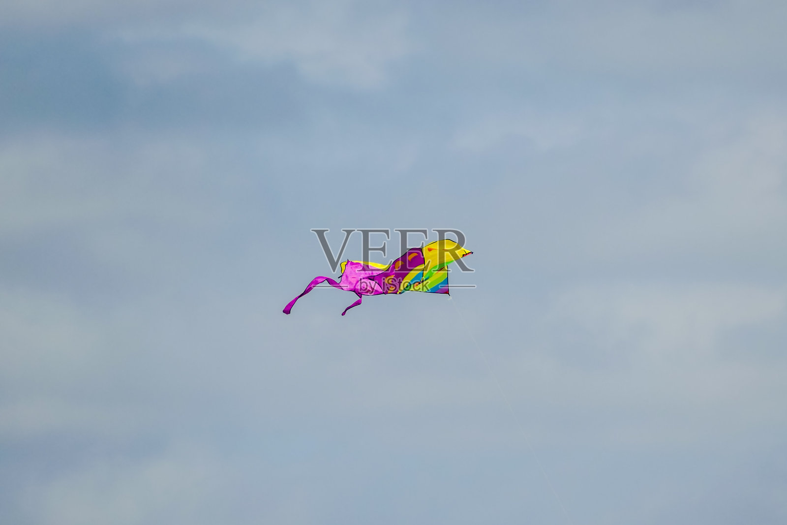 风筝在天空，在瑞典斯堪的纳维亚北欧照片摄影图片