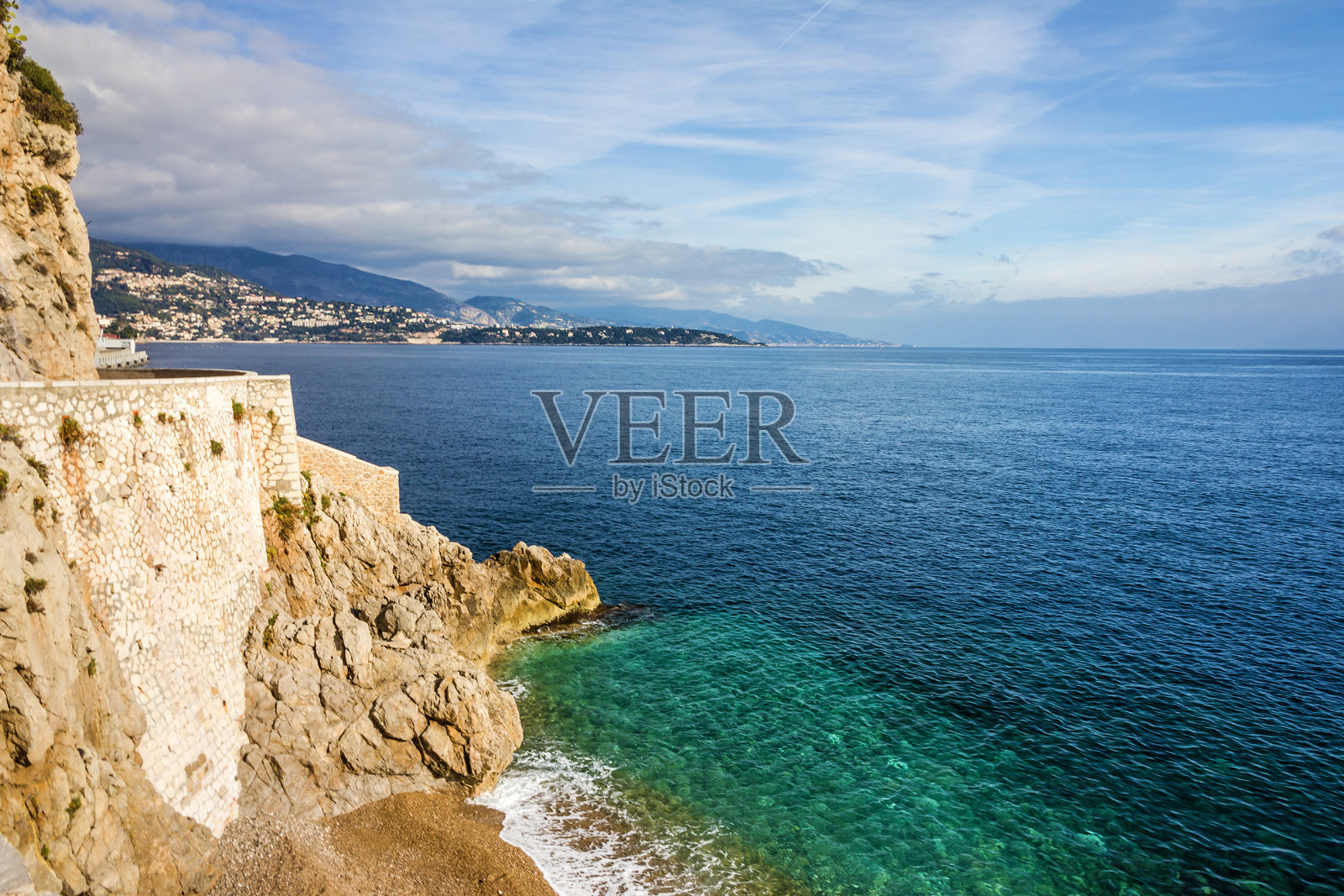 摩纳哥和蒙特卡洛公国。照片摄影图片