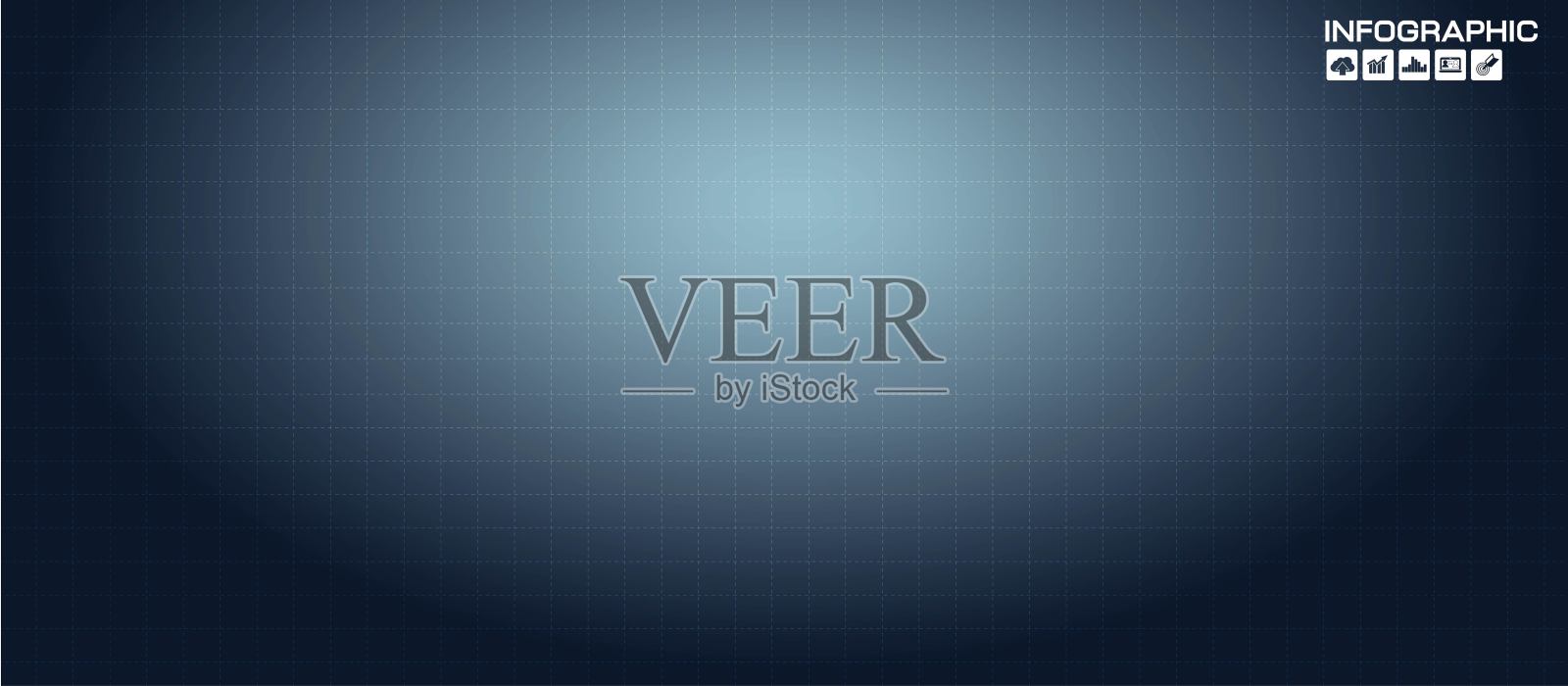 向量抽象未来电路板，插图高计算机技术浅蓝色背景。高科技数码科技概念插画图片素材