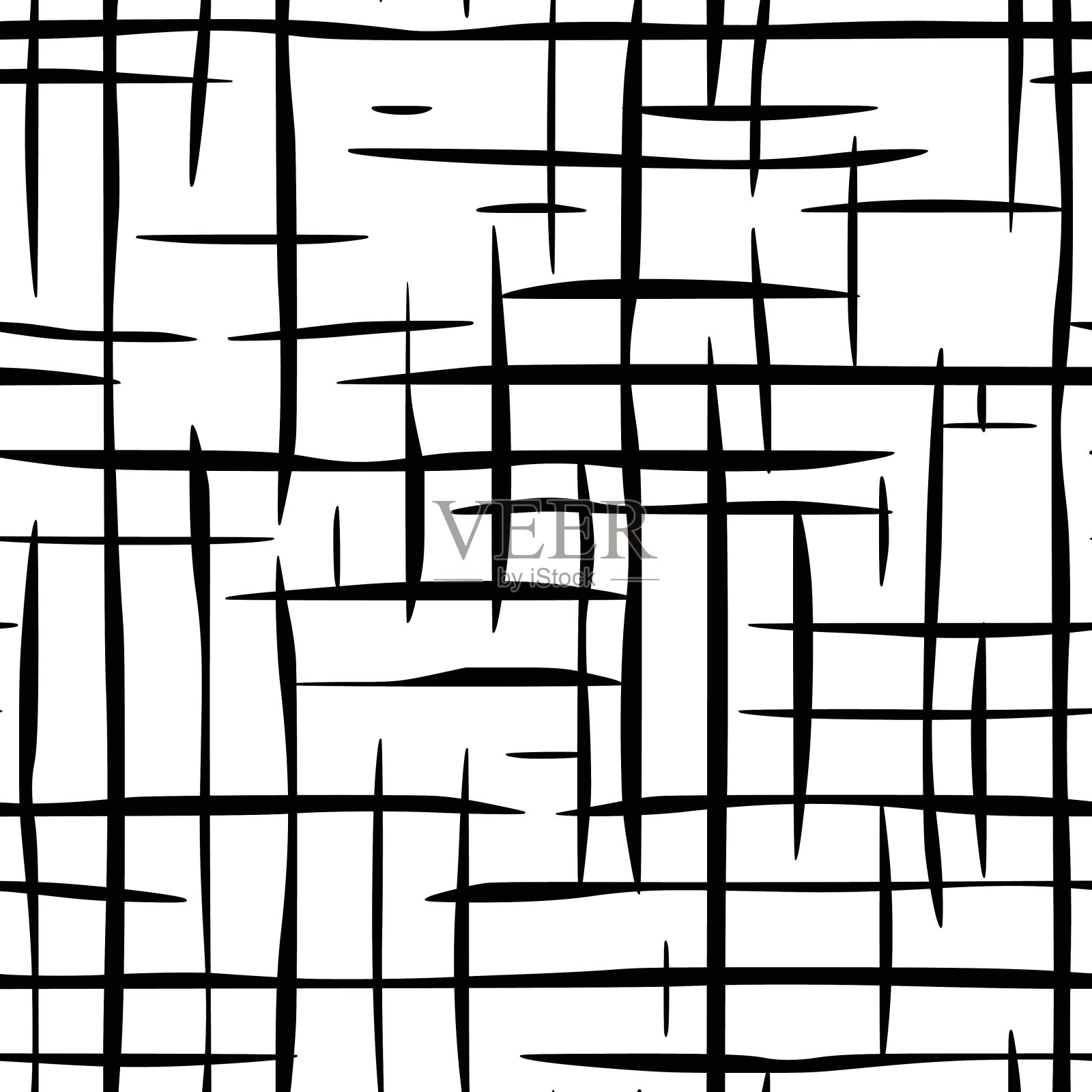 无缝图案，背景，相交的破折号插画图片素材