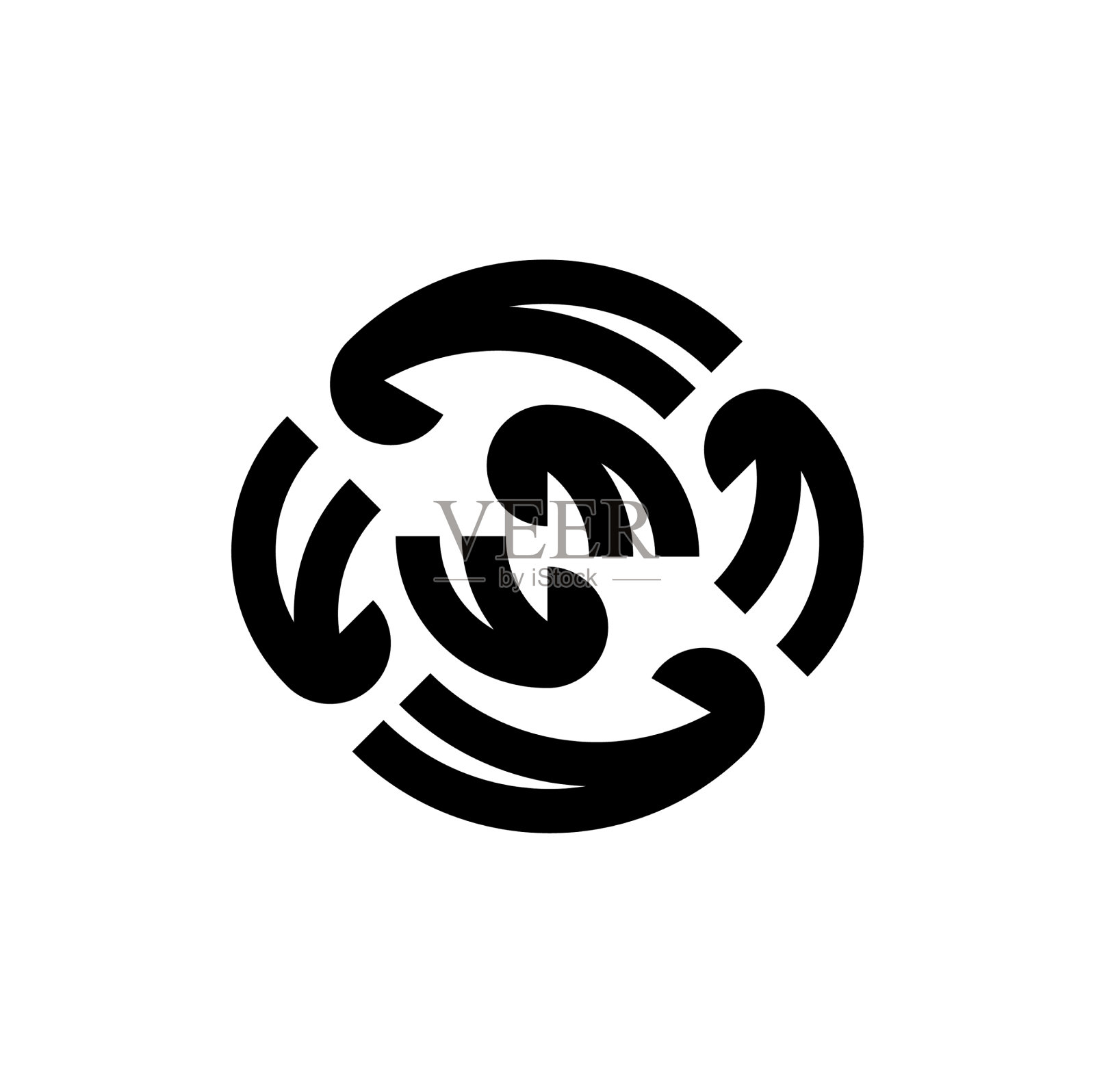 抽象的标志图标素材