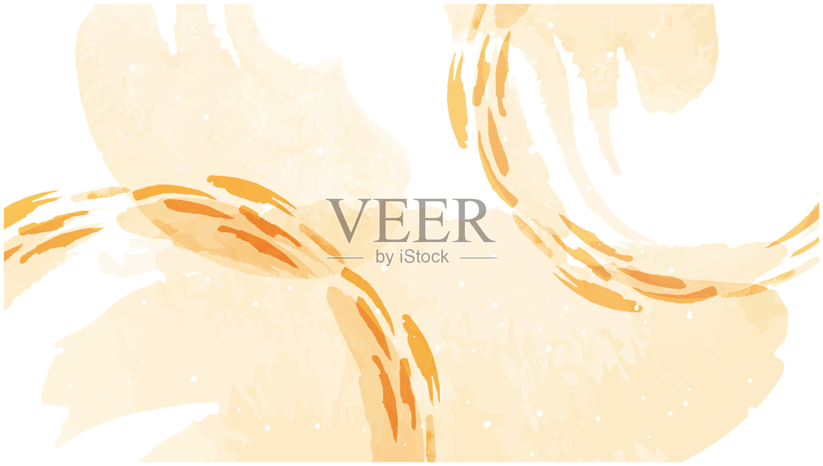 水彩背景矢量插图插画图片素材