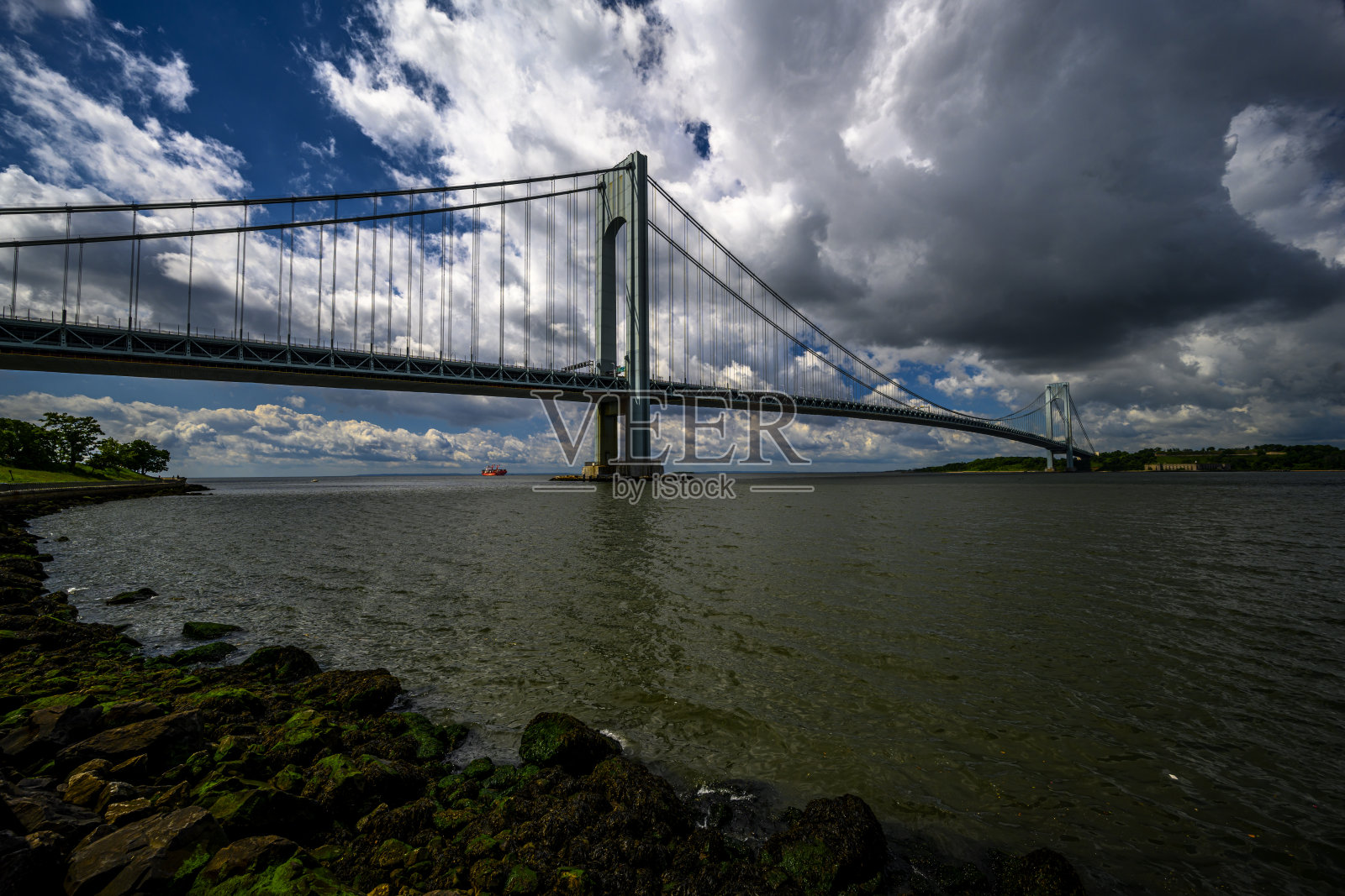 Verrazzano-Narrows桥照片摄影图片